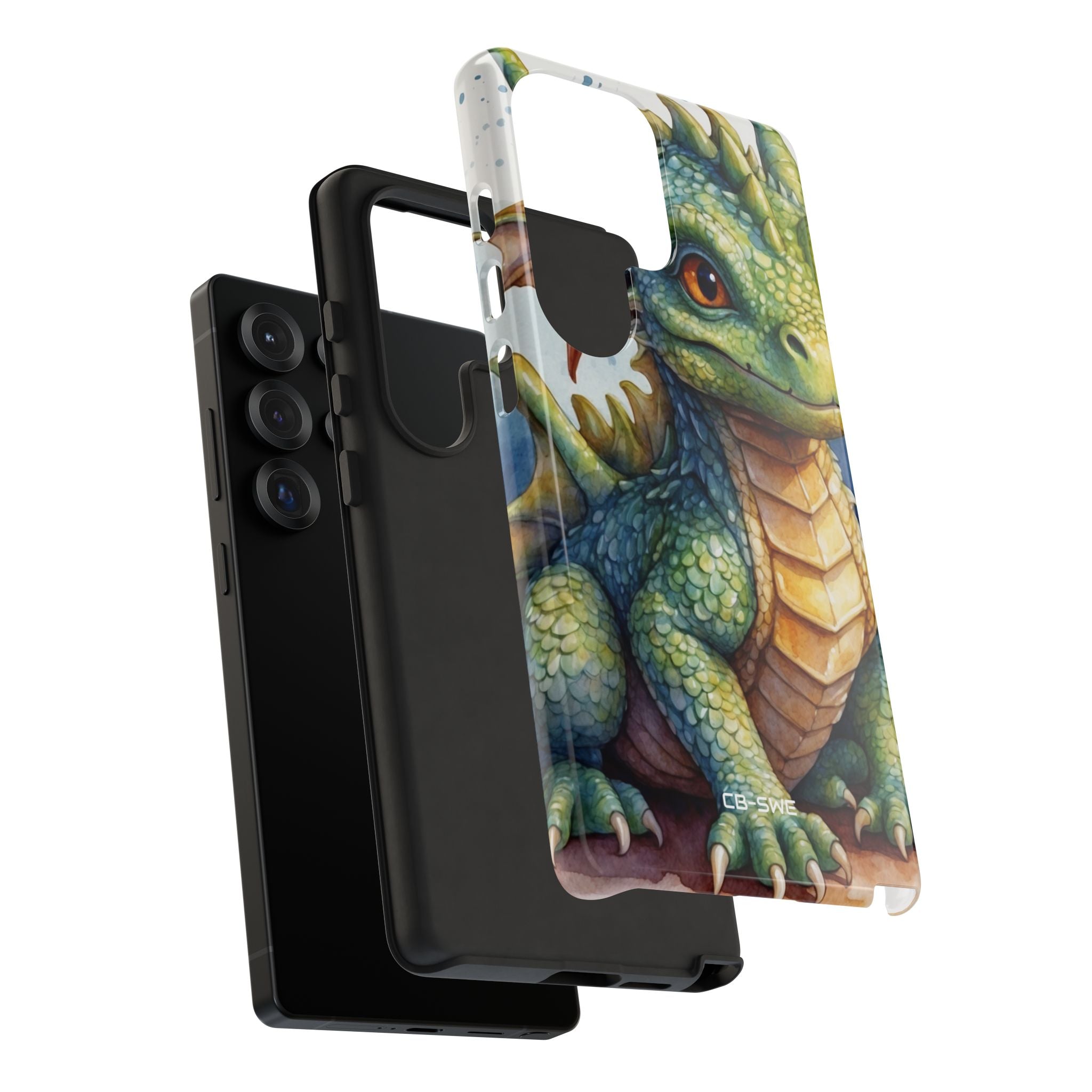 Green Dragon Smiles - Samsung Case