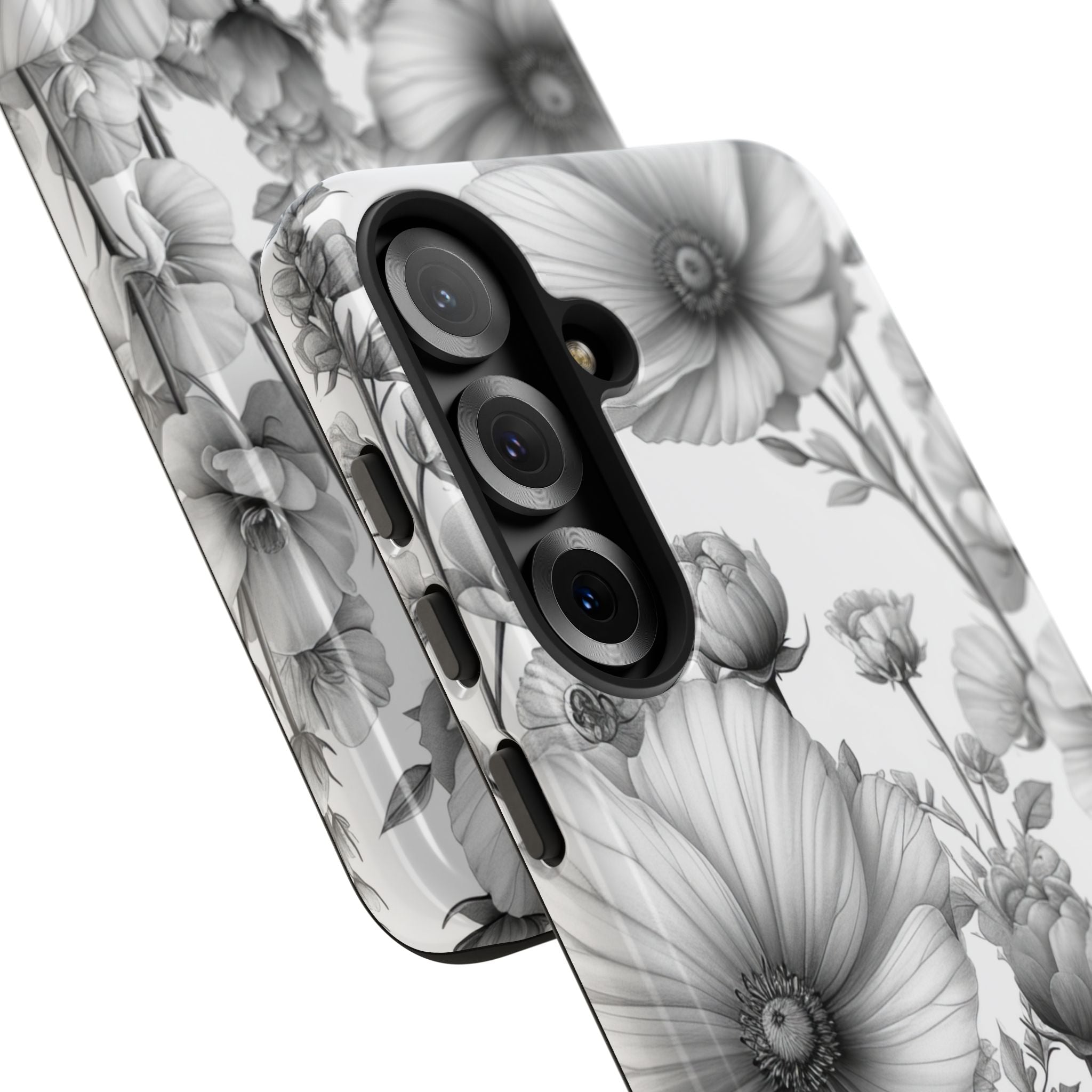 Incisione floreale vintage Samsung S25 - Tough