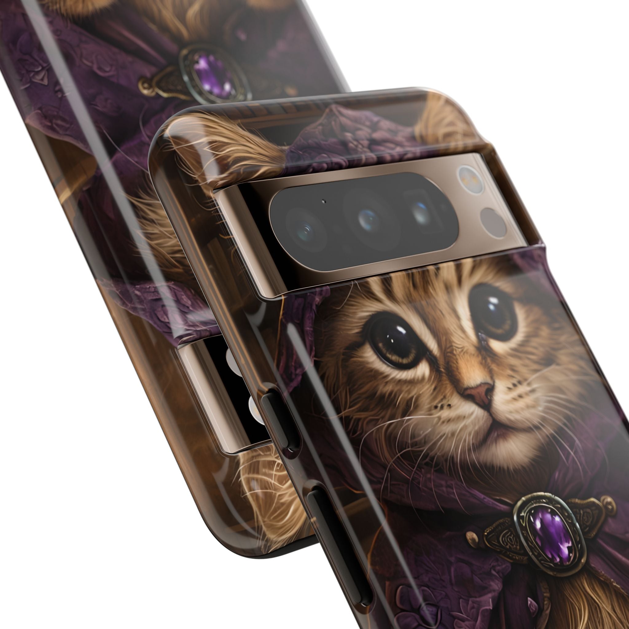 Mystical Wizard Cat - Google Pixel Case