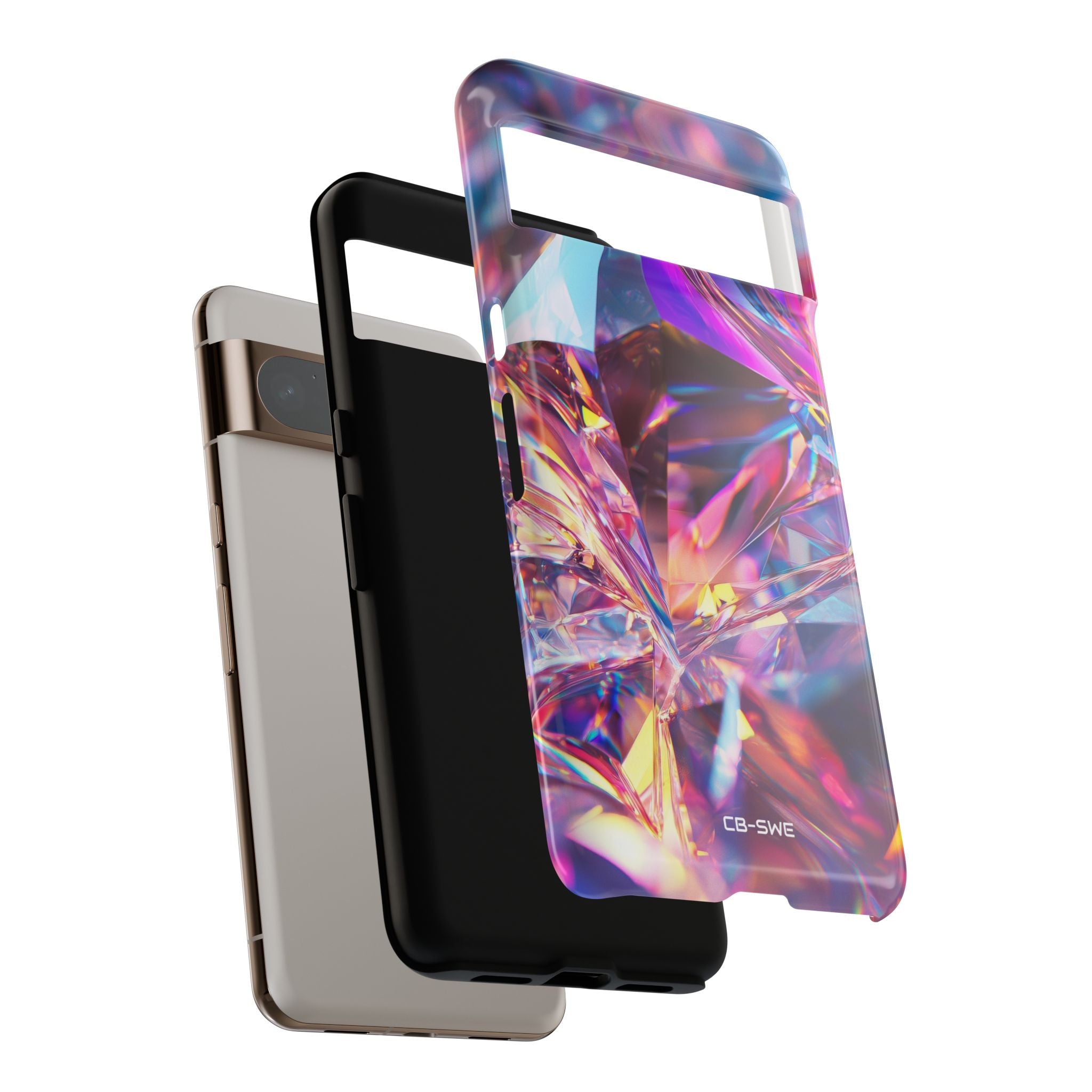Crystals Reflect Light - Google Pixel Case
