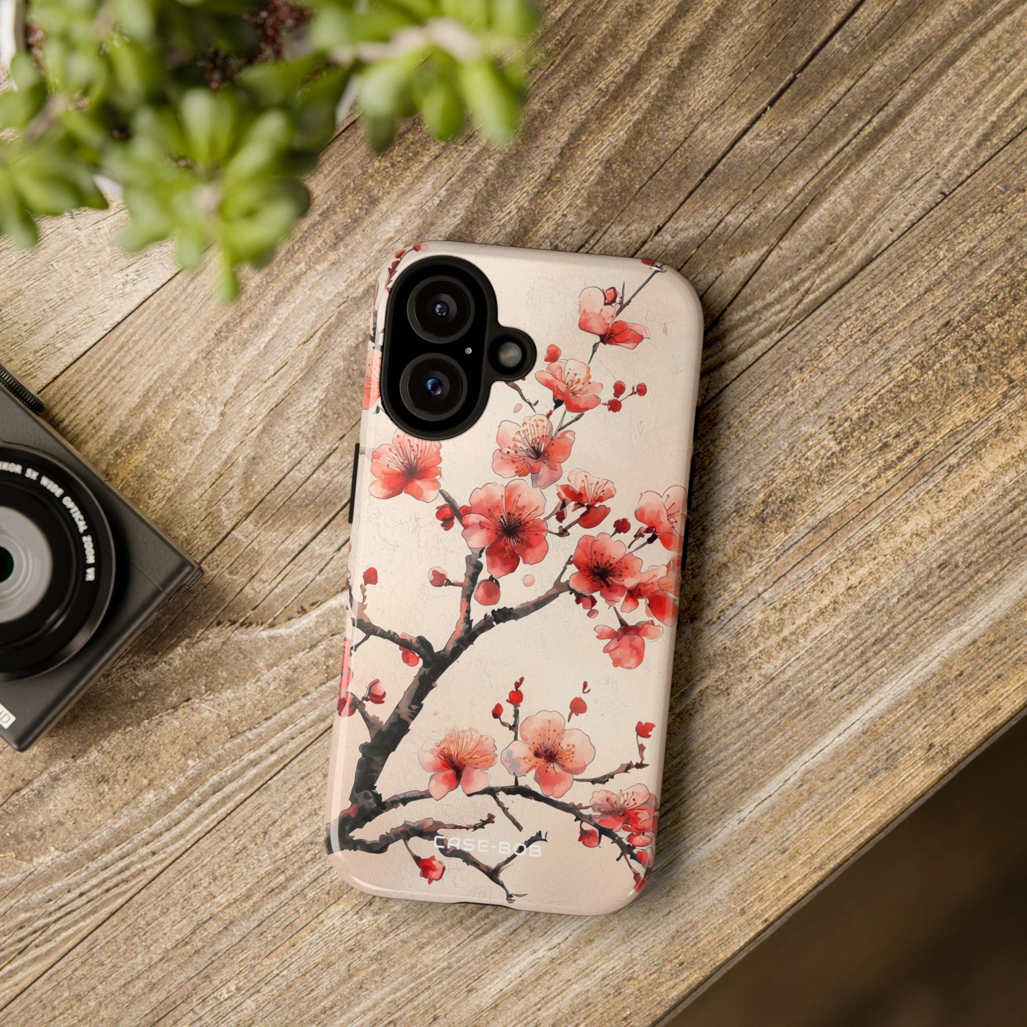 Blossom Shadow iPhone 16 Pro Case - Tough
