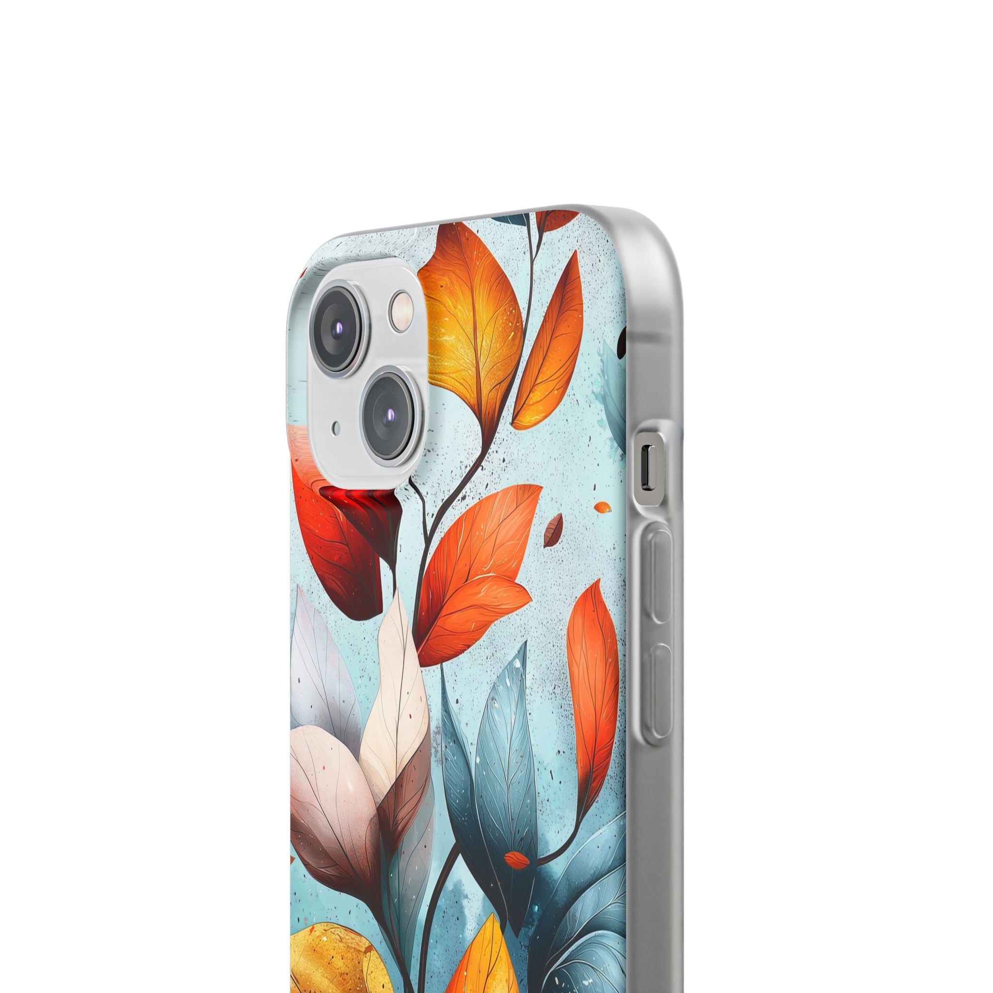 Crimson Veins iPhone 14 Case - Soft