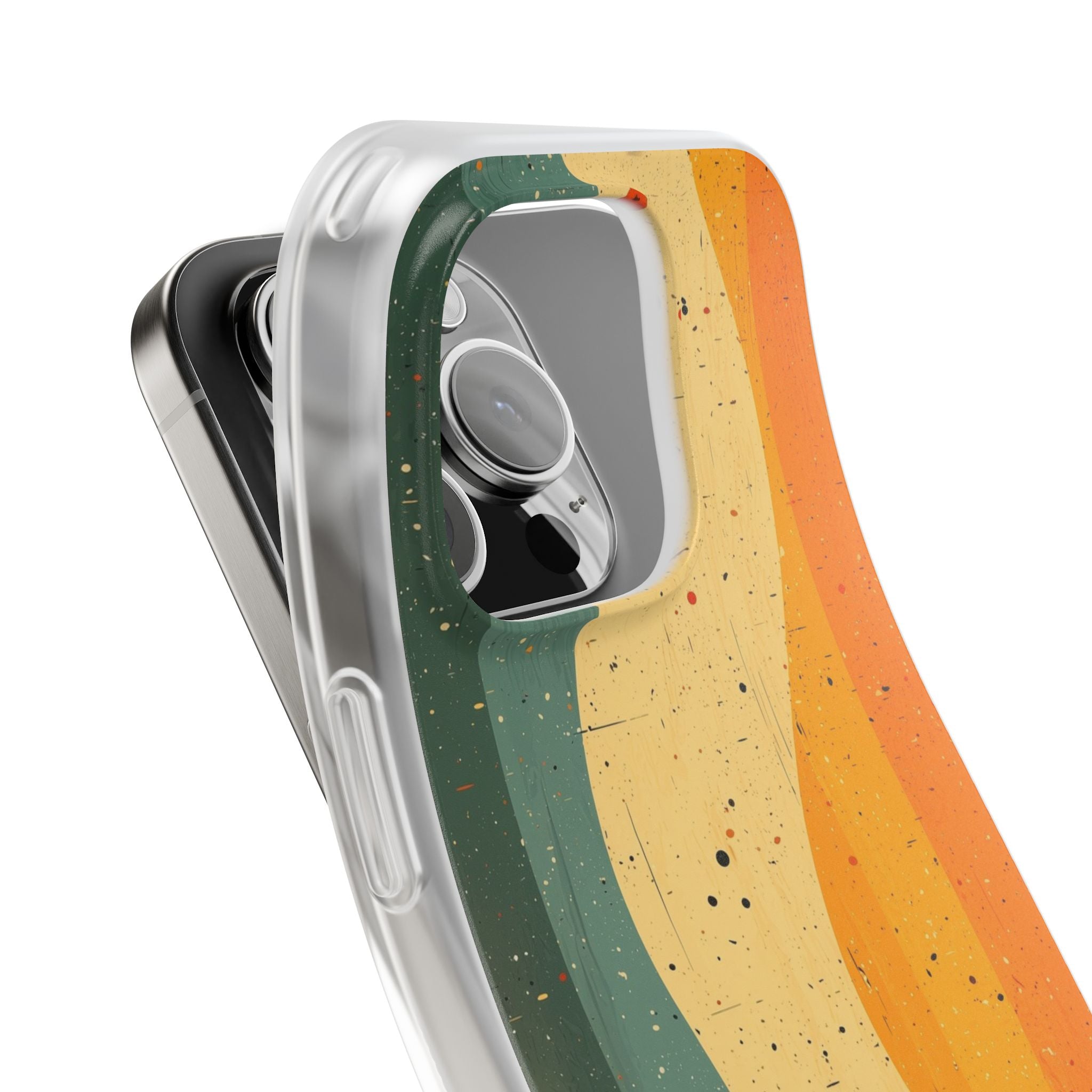 Wavy Forest Veil iPhone 16 Pro Case - Soft
