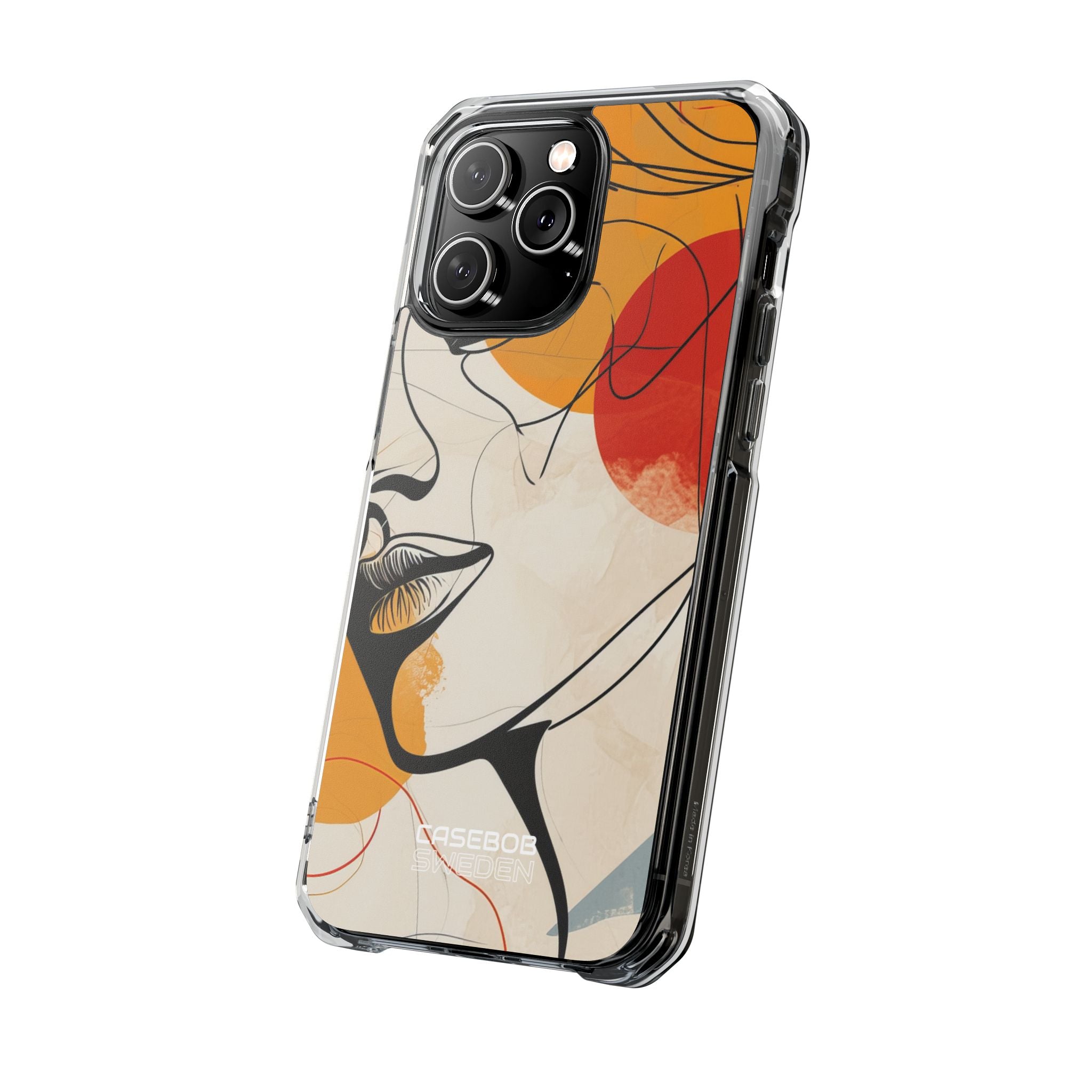 Fluid Face Lines iPhone 14 - Impact Clear+