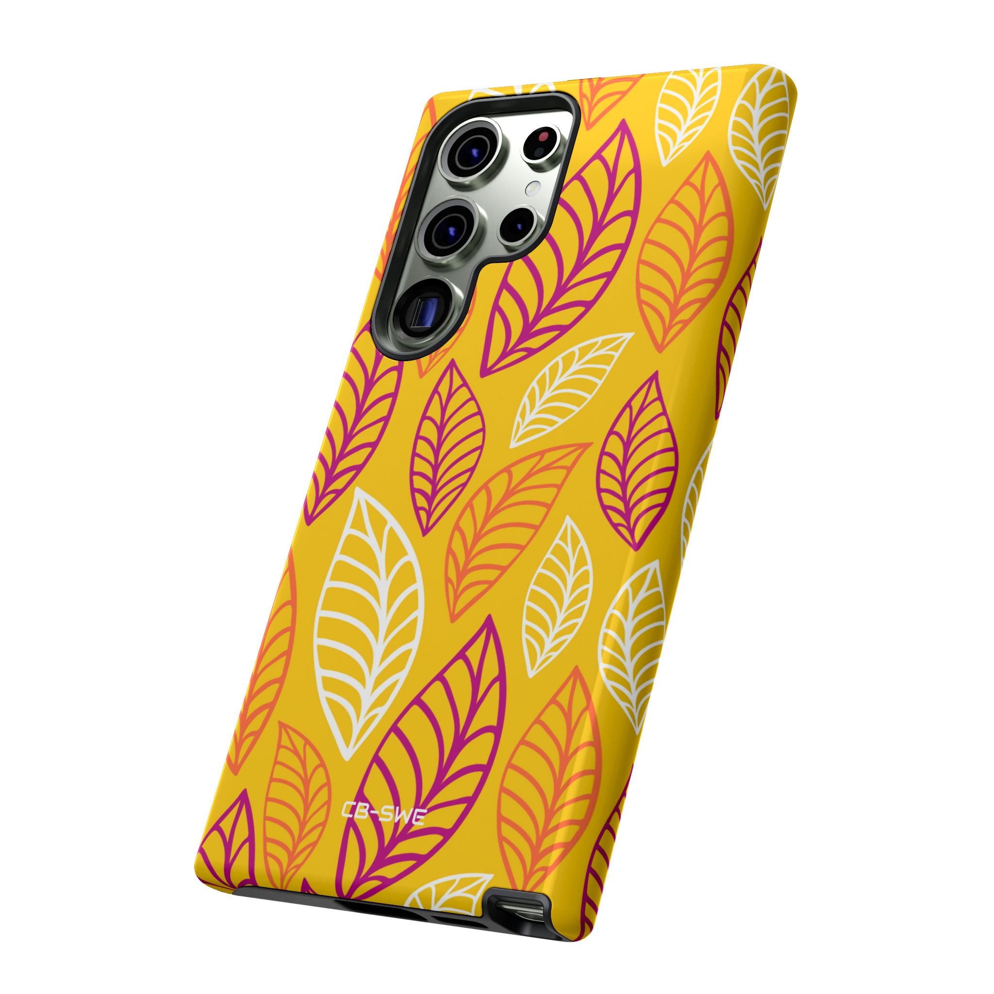 Vibrant Leaf Symphony - Samsung Case