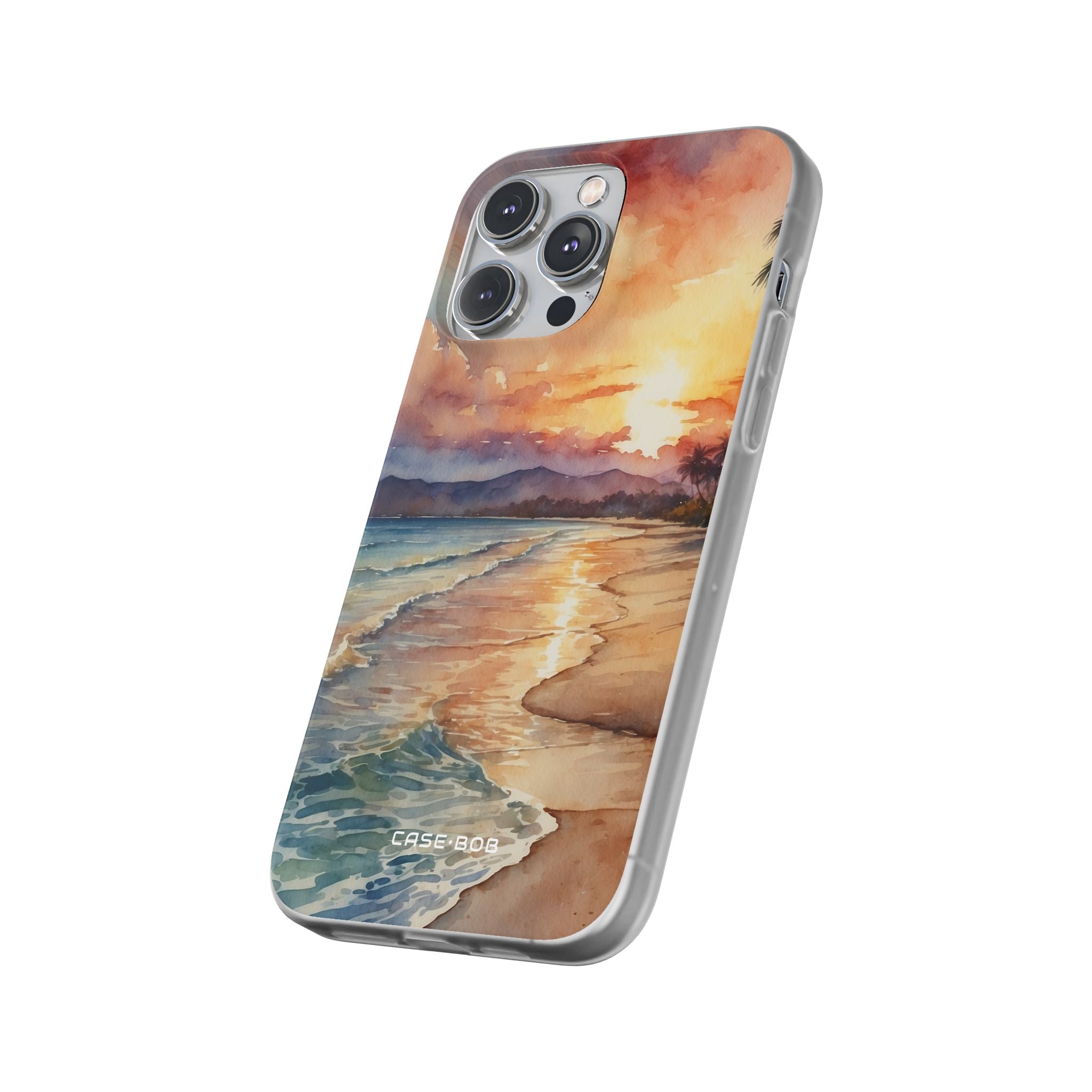 Sunset Reflection iPhone 14 Pro Max Case - Soft