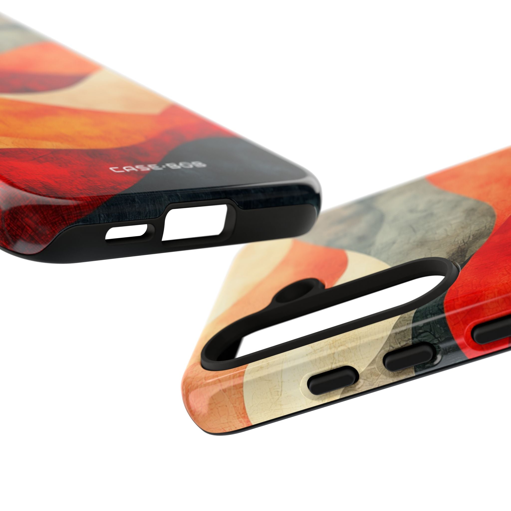 Cracked Wave Sunset Samsung S24 Case - Tough