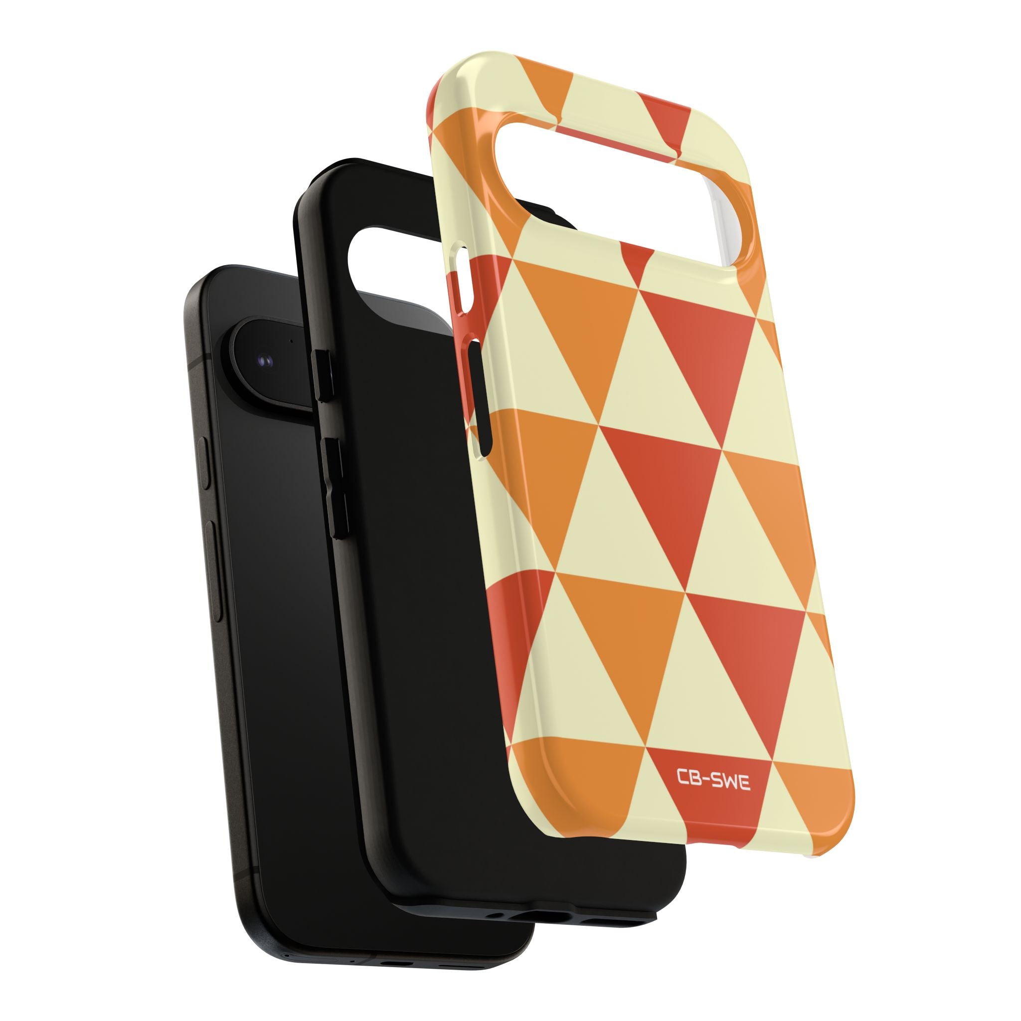 Autumn Triangles Dance - Google Pixel Case