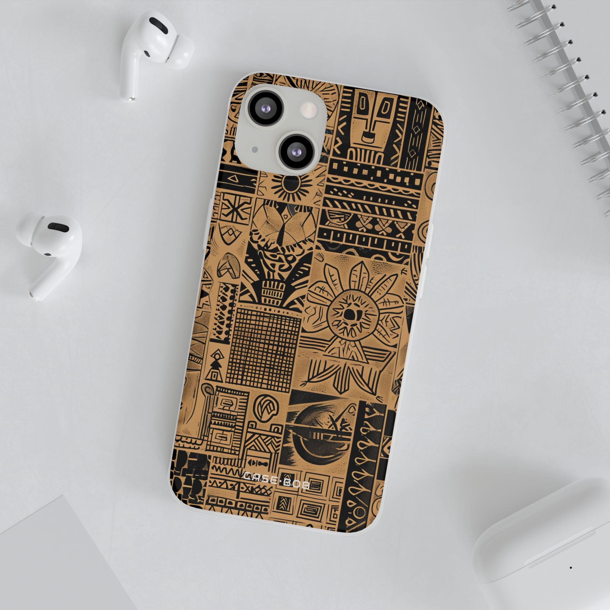 Tribal Faces iPhone 13 - Soft