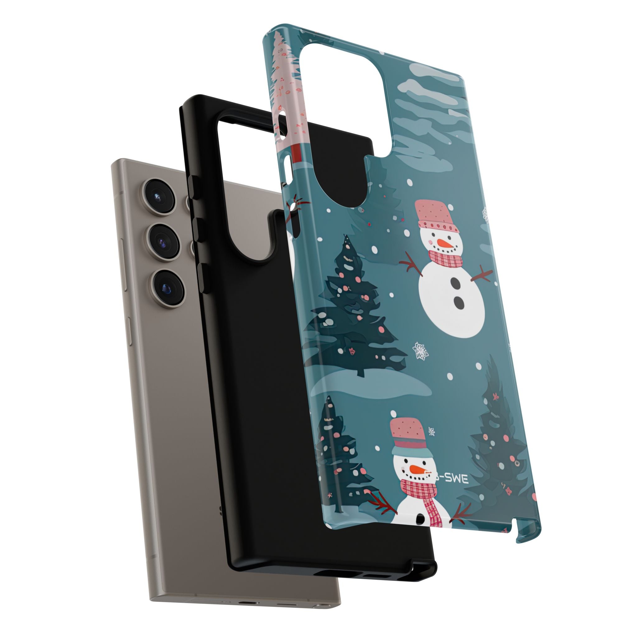 Snowmen Celebrate Together - Samsung Case