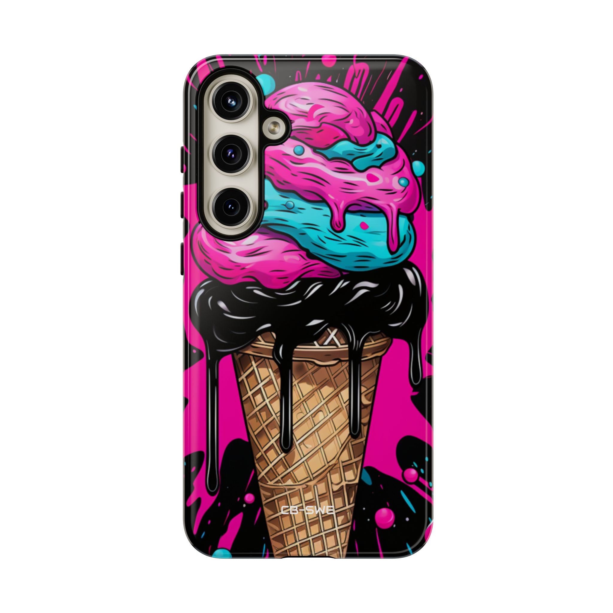 Neon Ice Cream Burst - Samsung Case
