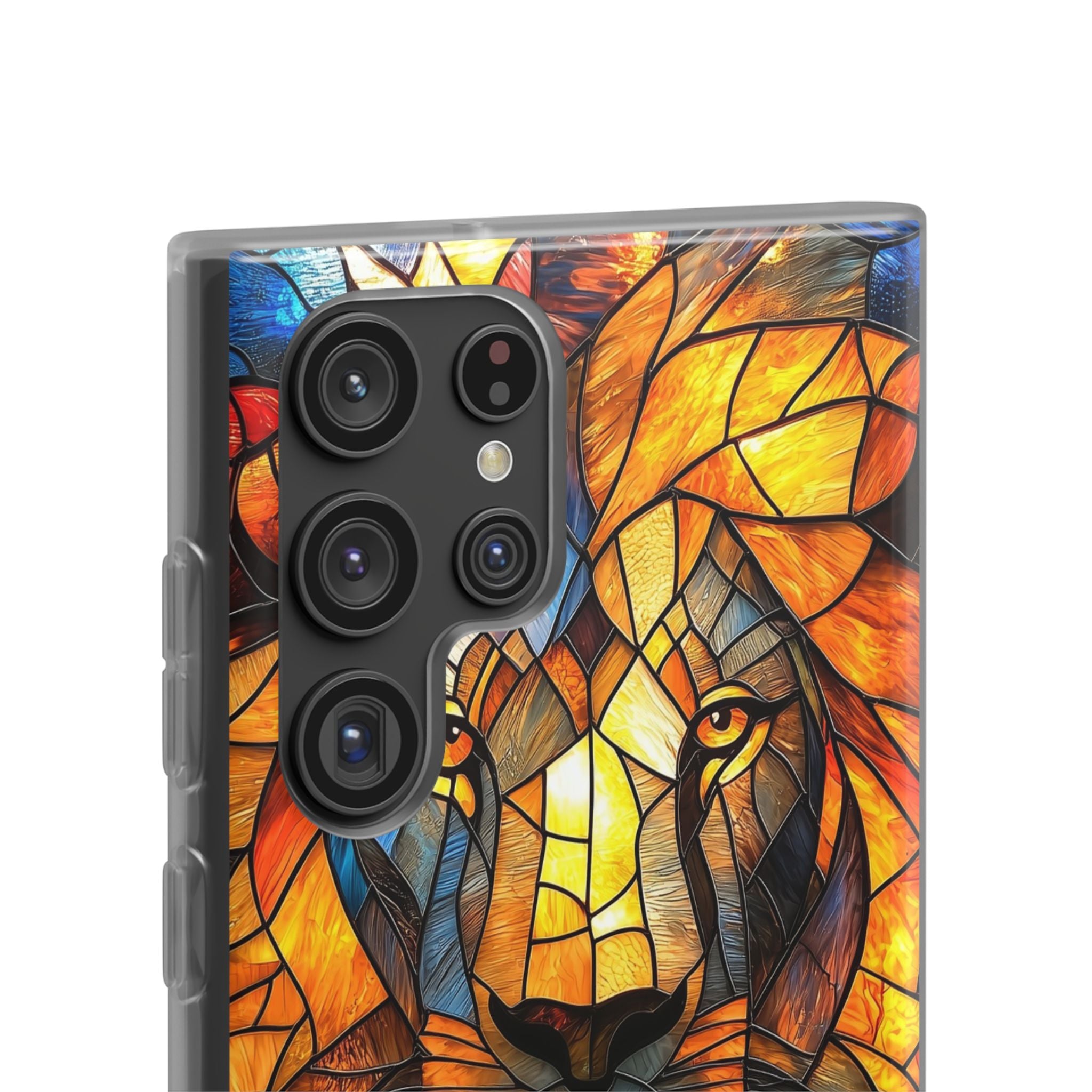 Lion Radiance Samsung S22 Ultra Case - Soft