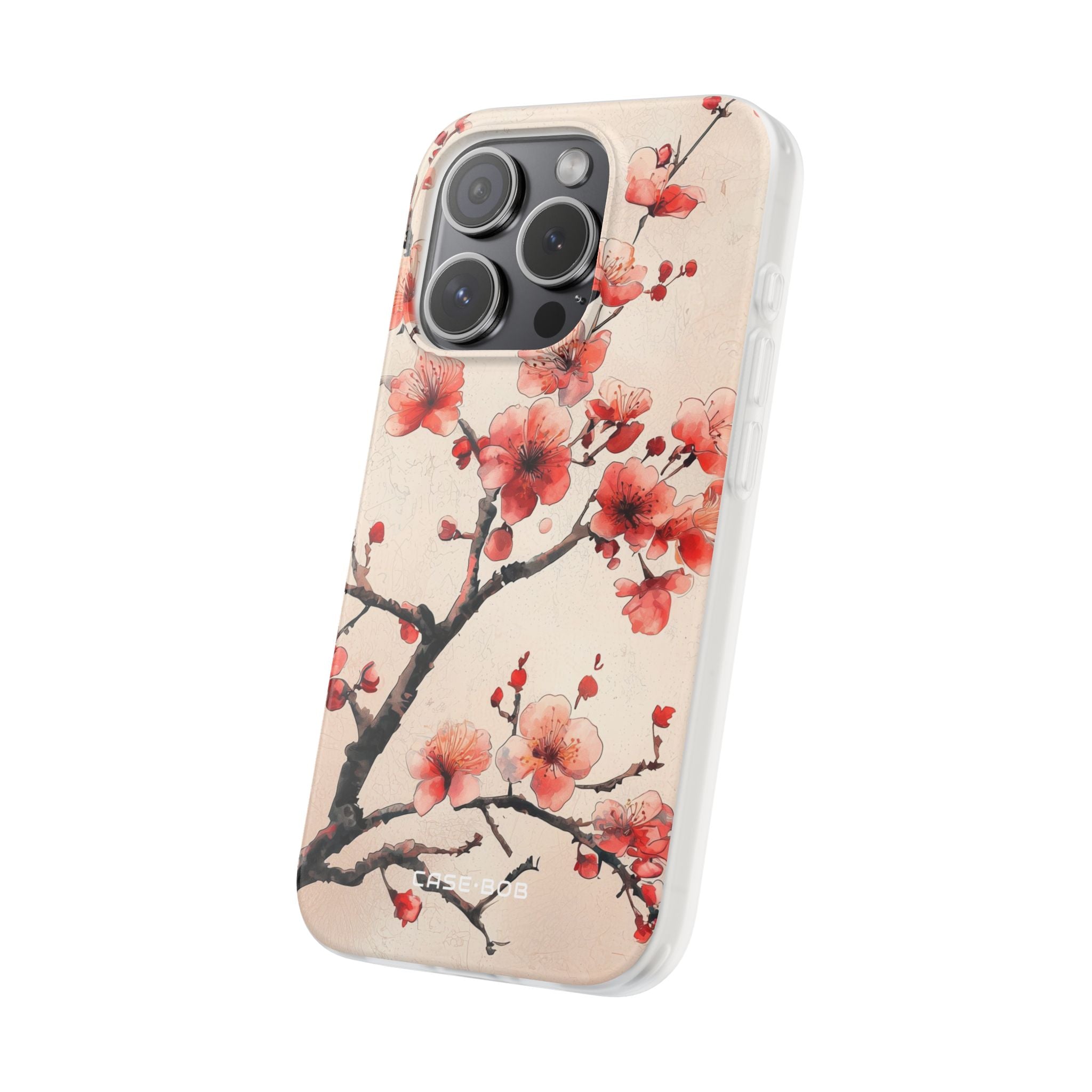 Blossom Shadow iPhone 15 Pro Case - Soft