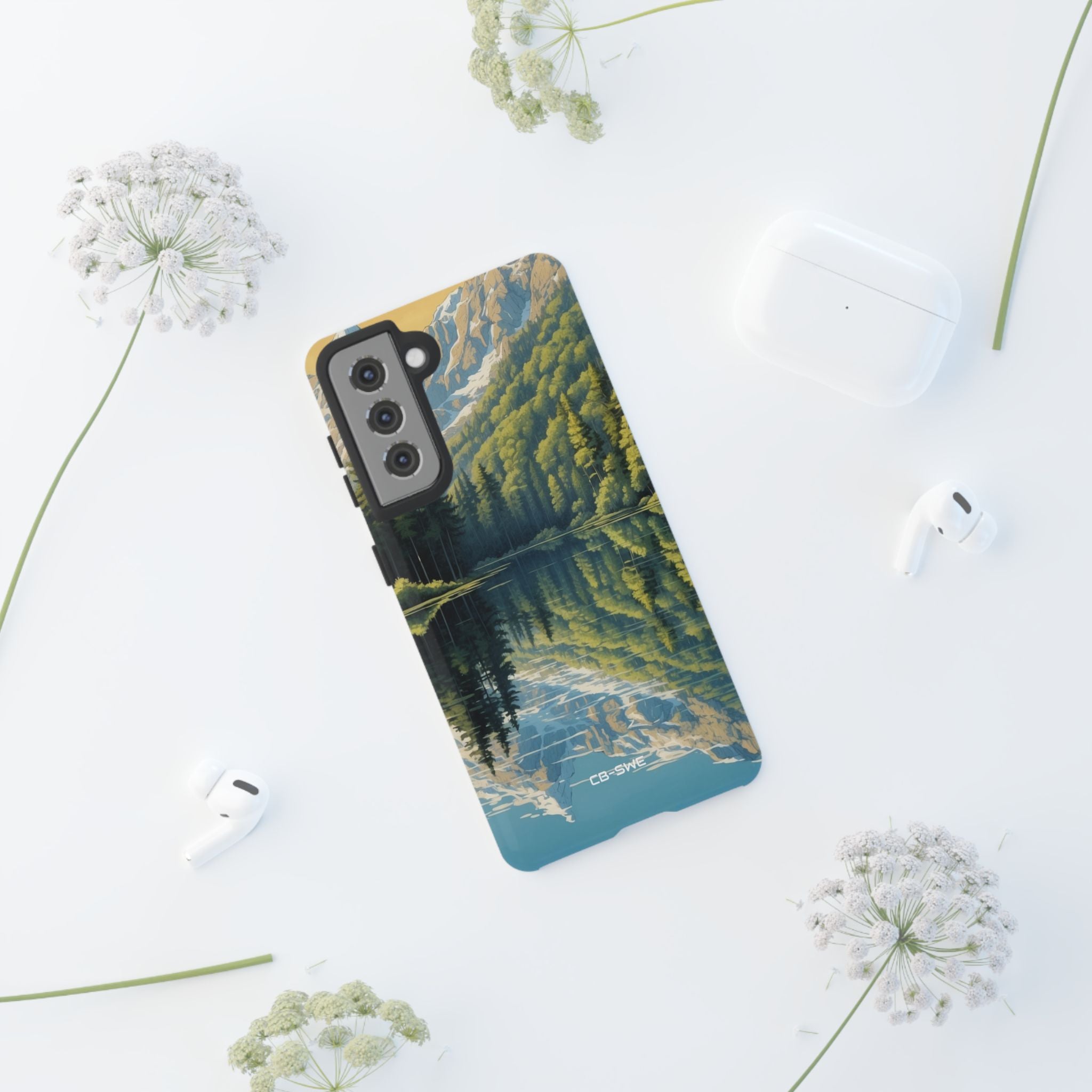 Mountain Peaks Reflect - Samsung Case