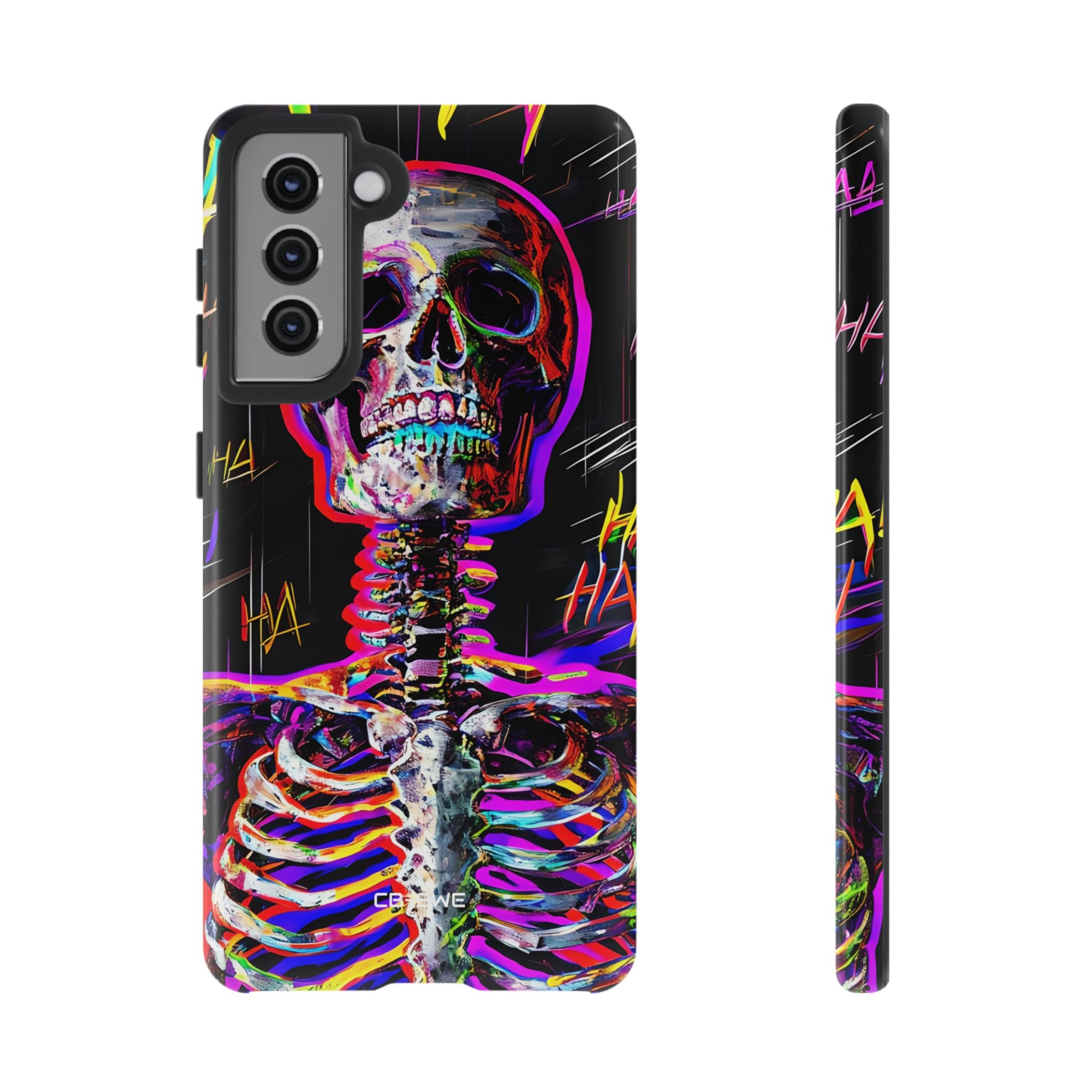 Neon Skeleton Chaos - Samsung Case
