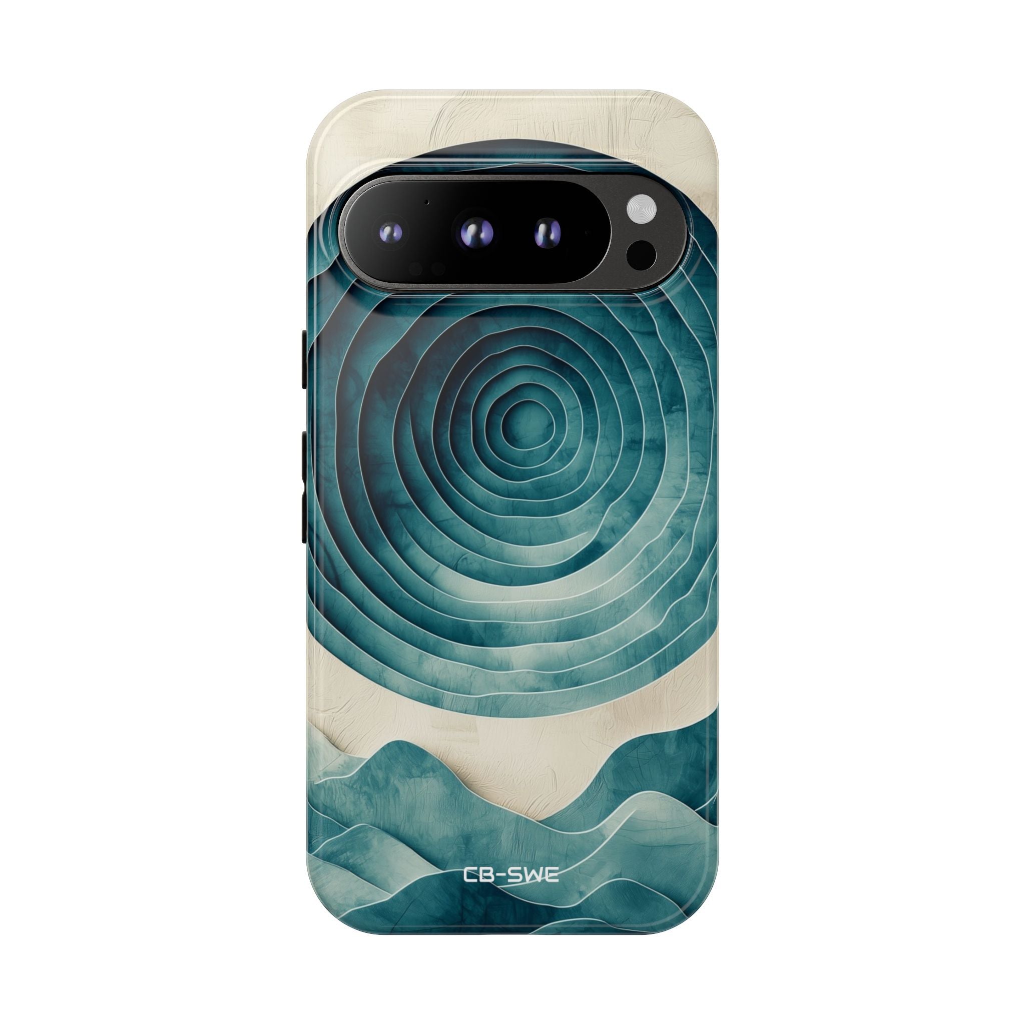 Waves Embrace Circles - Google Pixel Case