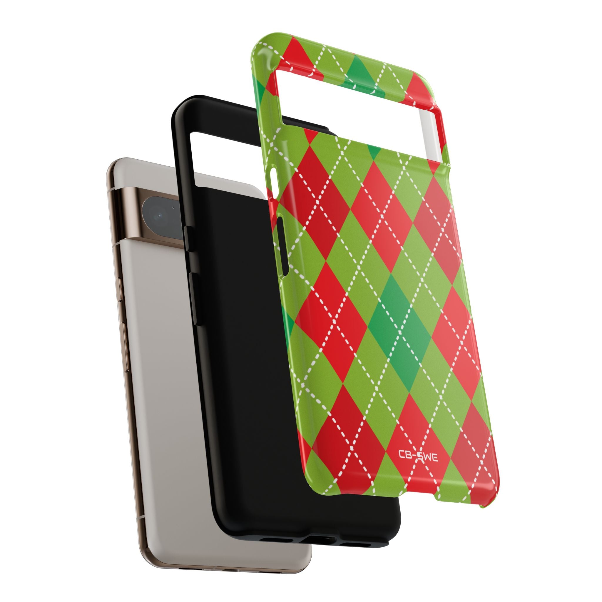 Diamond Shapes Dance - Google Pixel Case