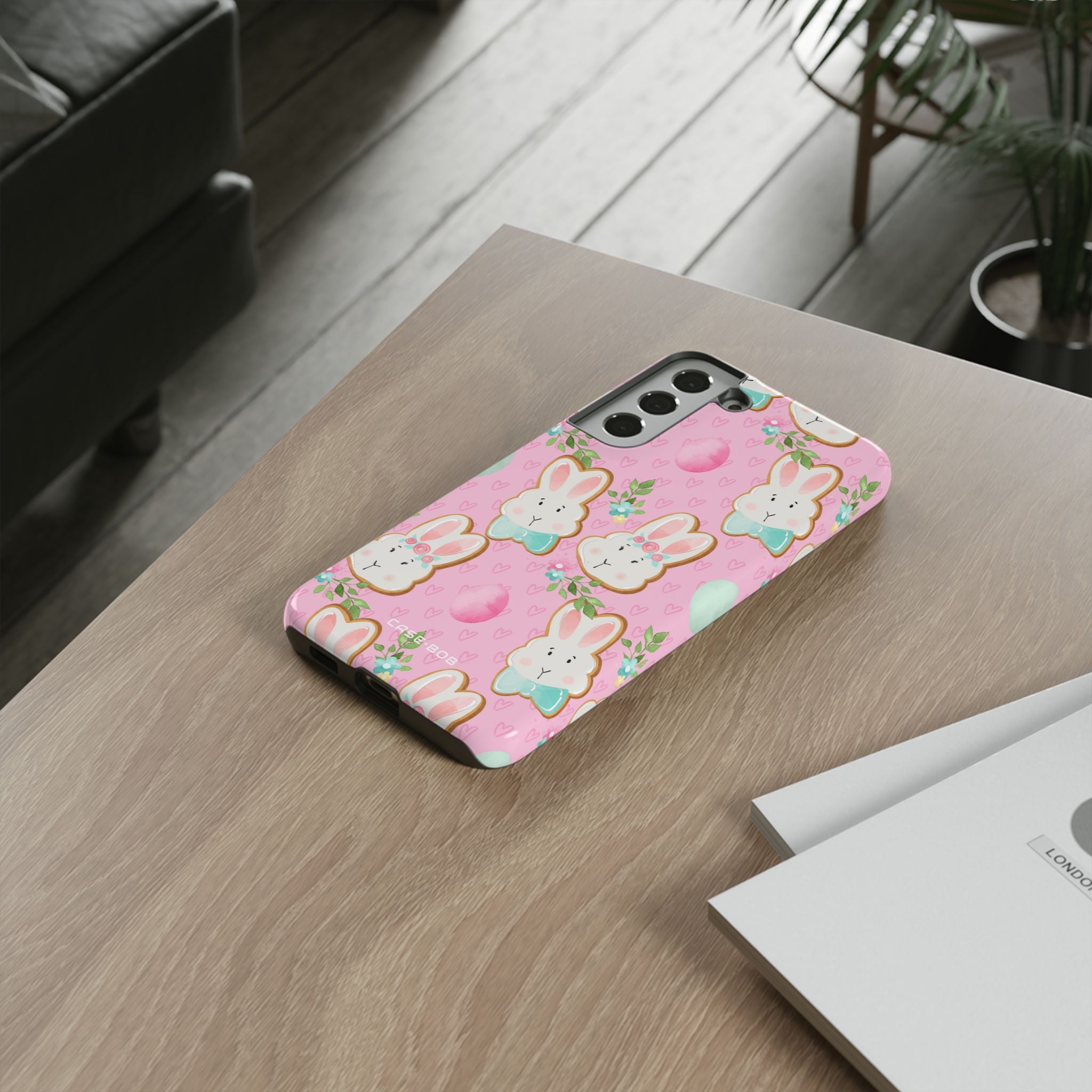 Bunny Blossom Samsung S22 Plus Case - Tough