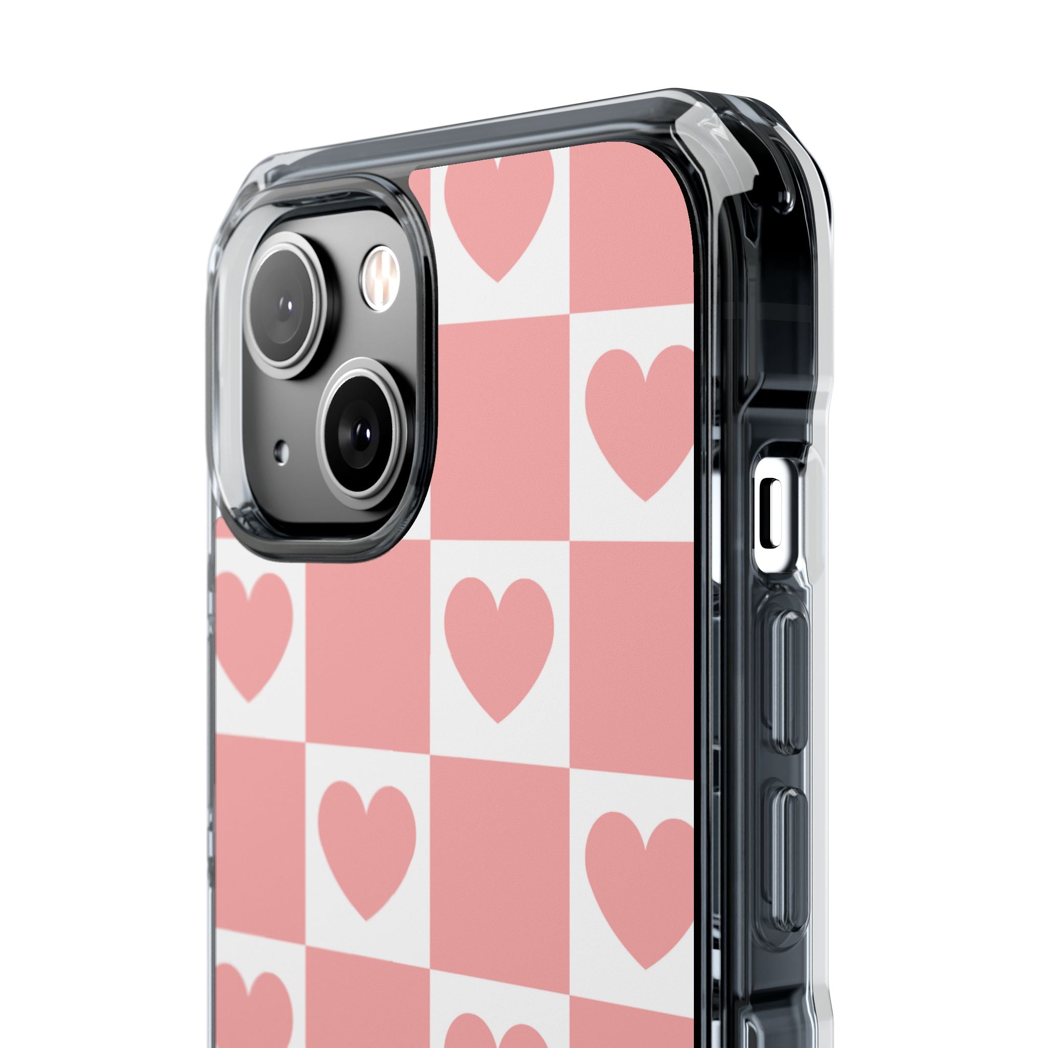 Love Checkered Harmony iPhone Case - Impact
