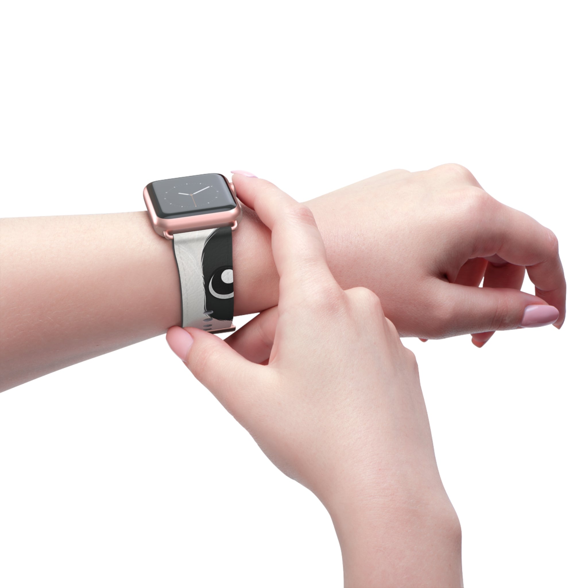 Peeking Panda Blush - Watch Band