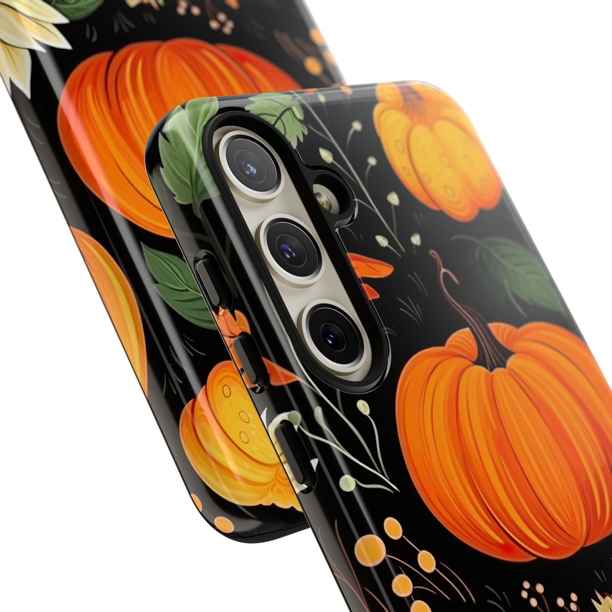 Pumpkin Glow Samsung S24 Plus Case - Tough