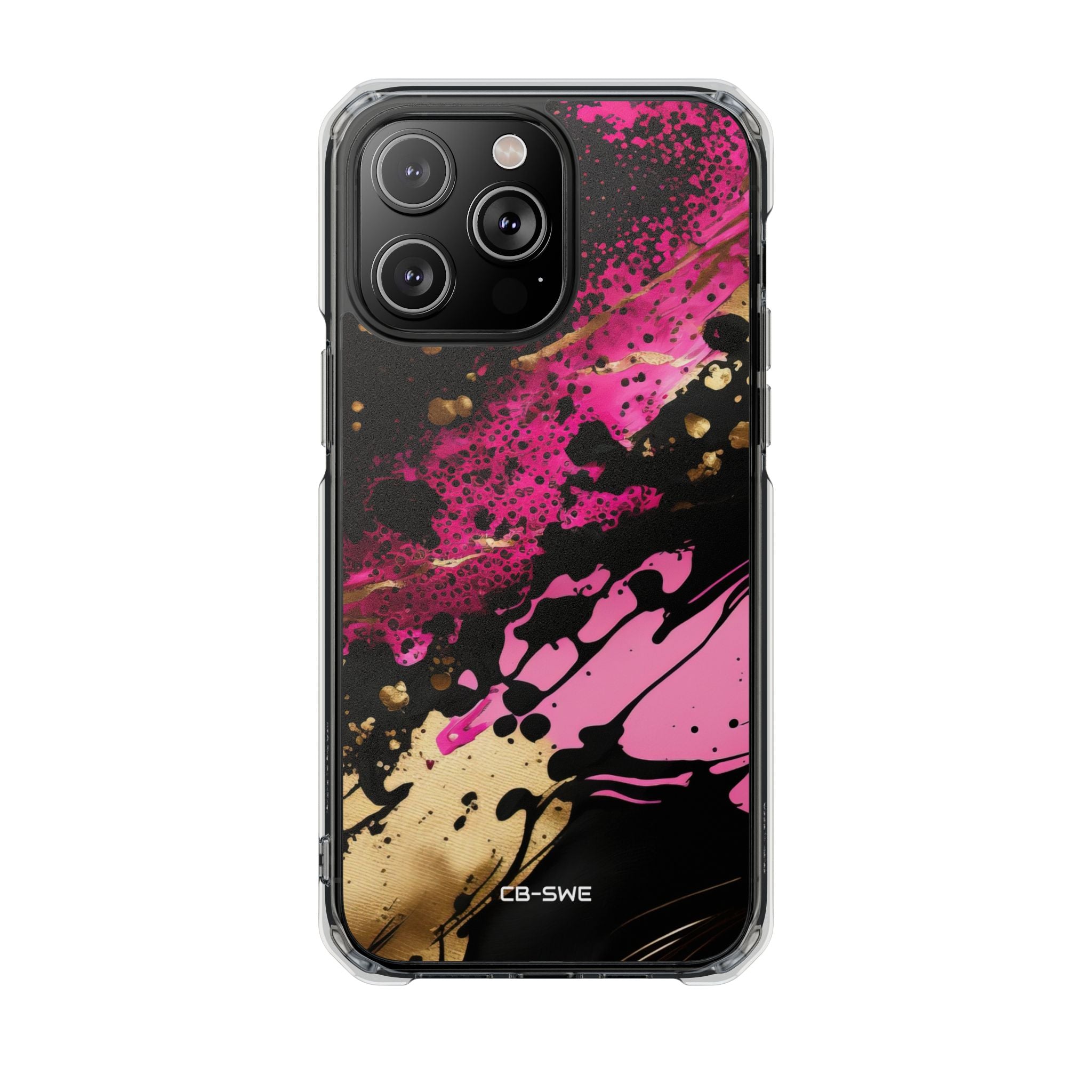 Dynamic Splatter Elegance iPhone Case - Impact