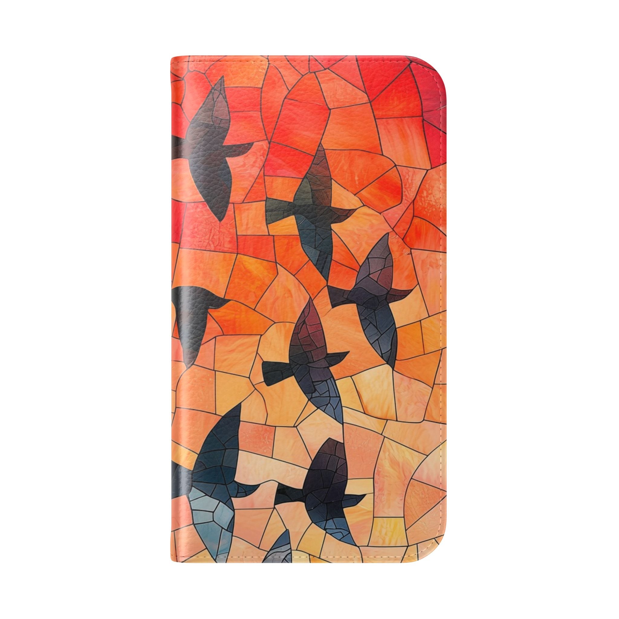 Stained Glass Birds - iPhone 16 Pro Case - Wallet