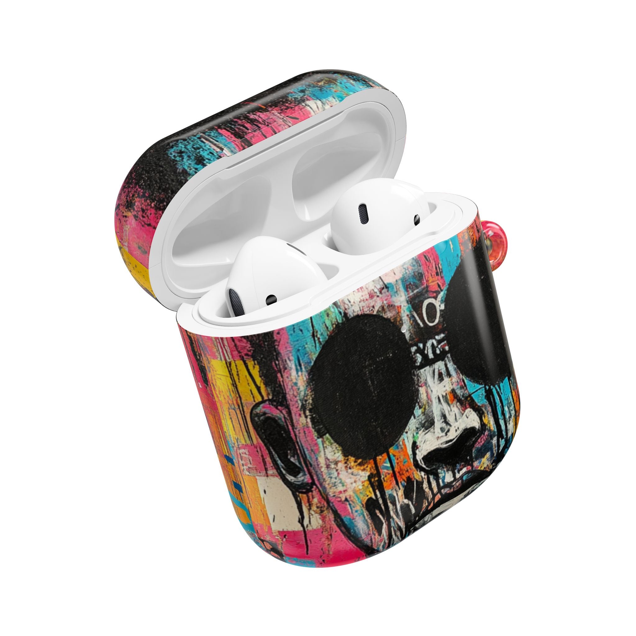 Black Orb Face - AirPods Case