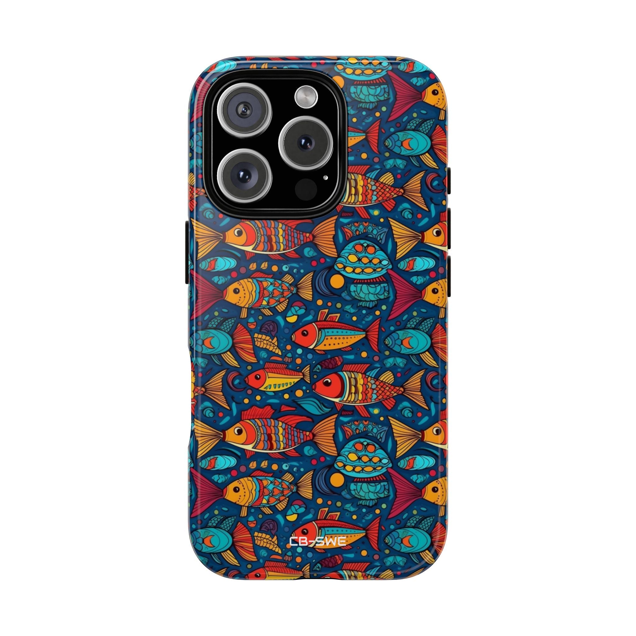 Fish Dance Joyfully - iPhone Case