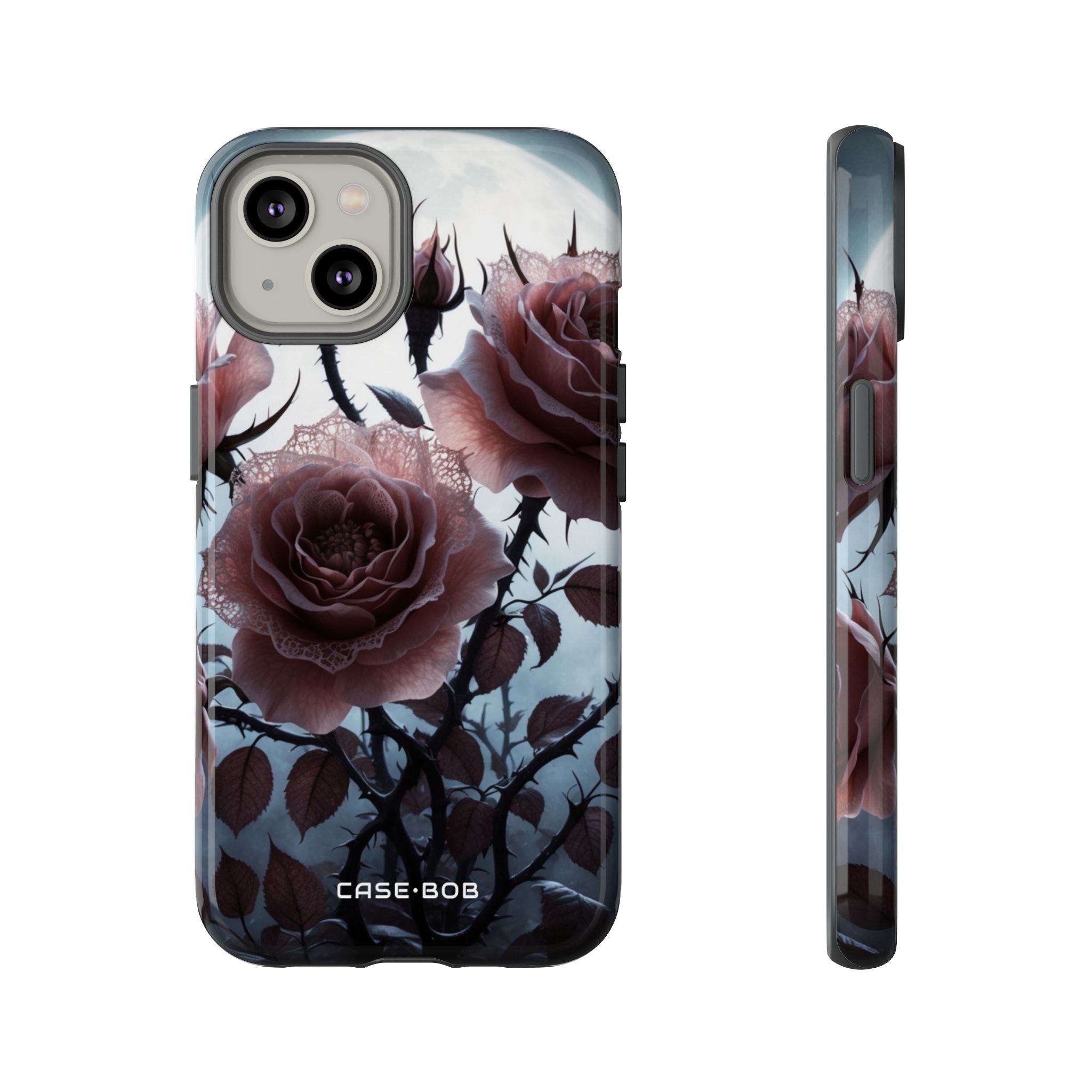 Luminous Rose Thorns iPhone 14 Case - Tough