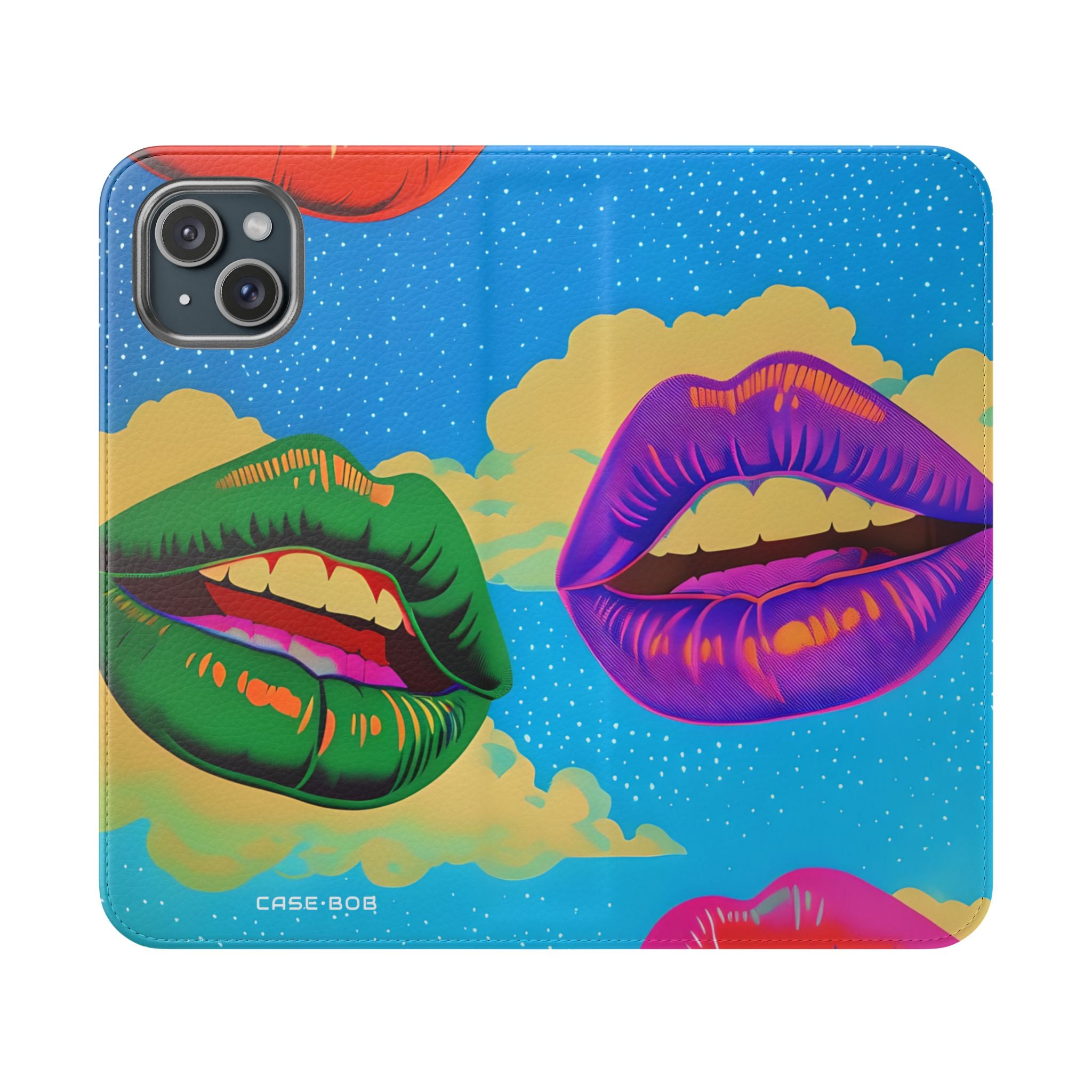 Pop Lips - iPhone 15 Plus Case - Wallet