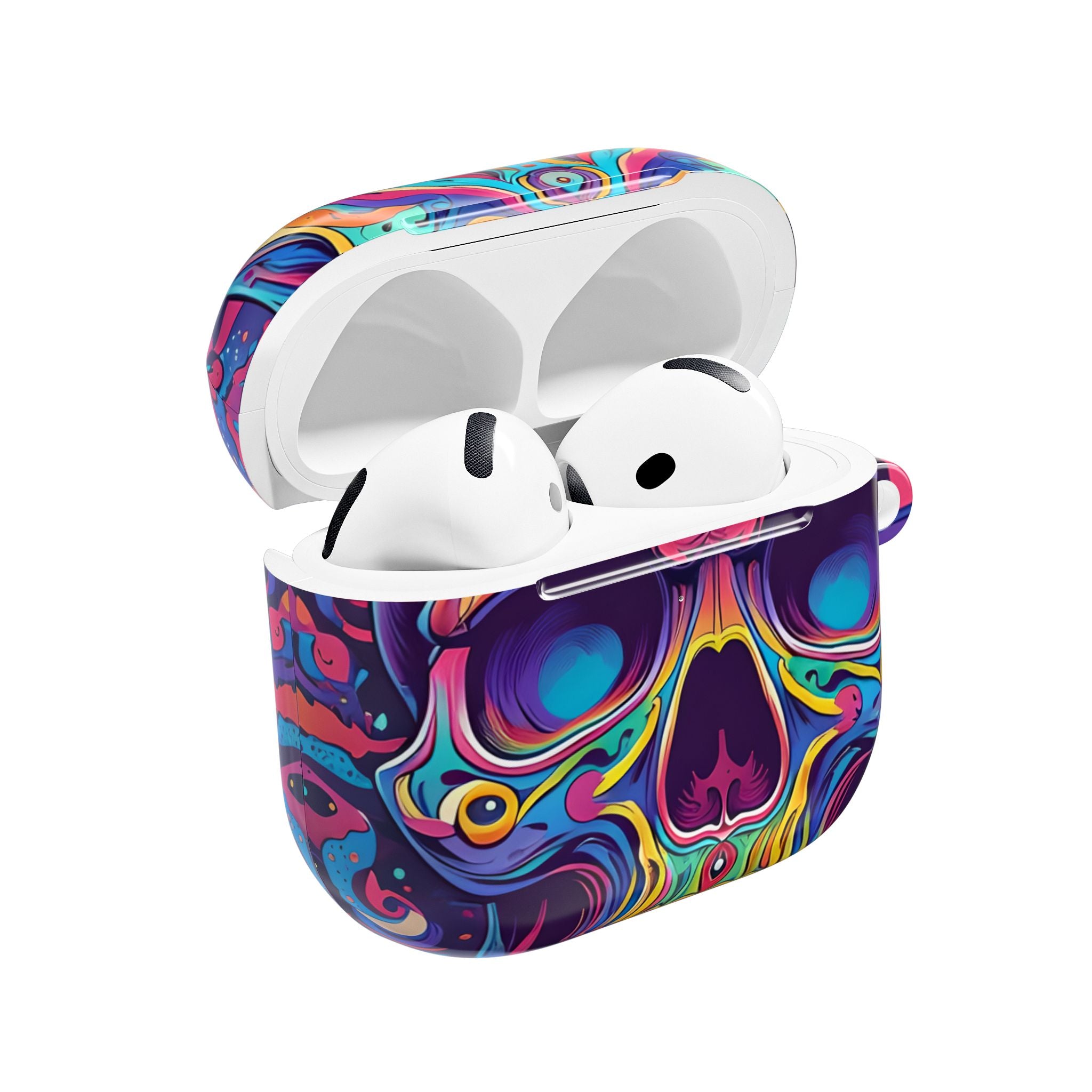 Psychedelic Skull - AirPods Case