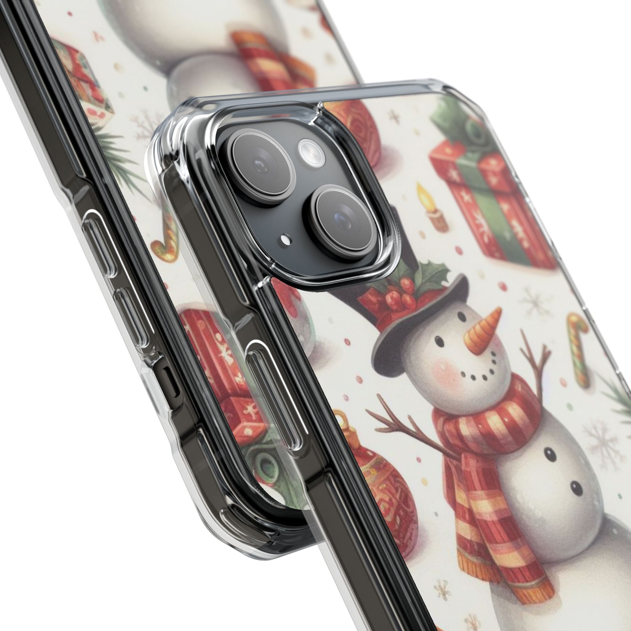 Snowman Welcomes Joy iPhone Case - Impact