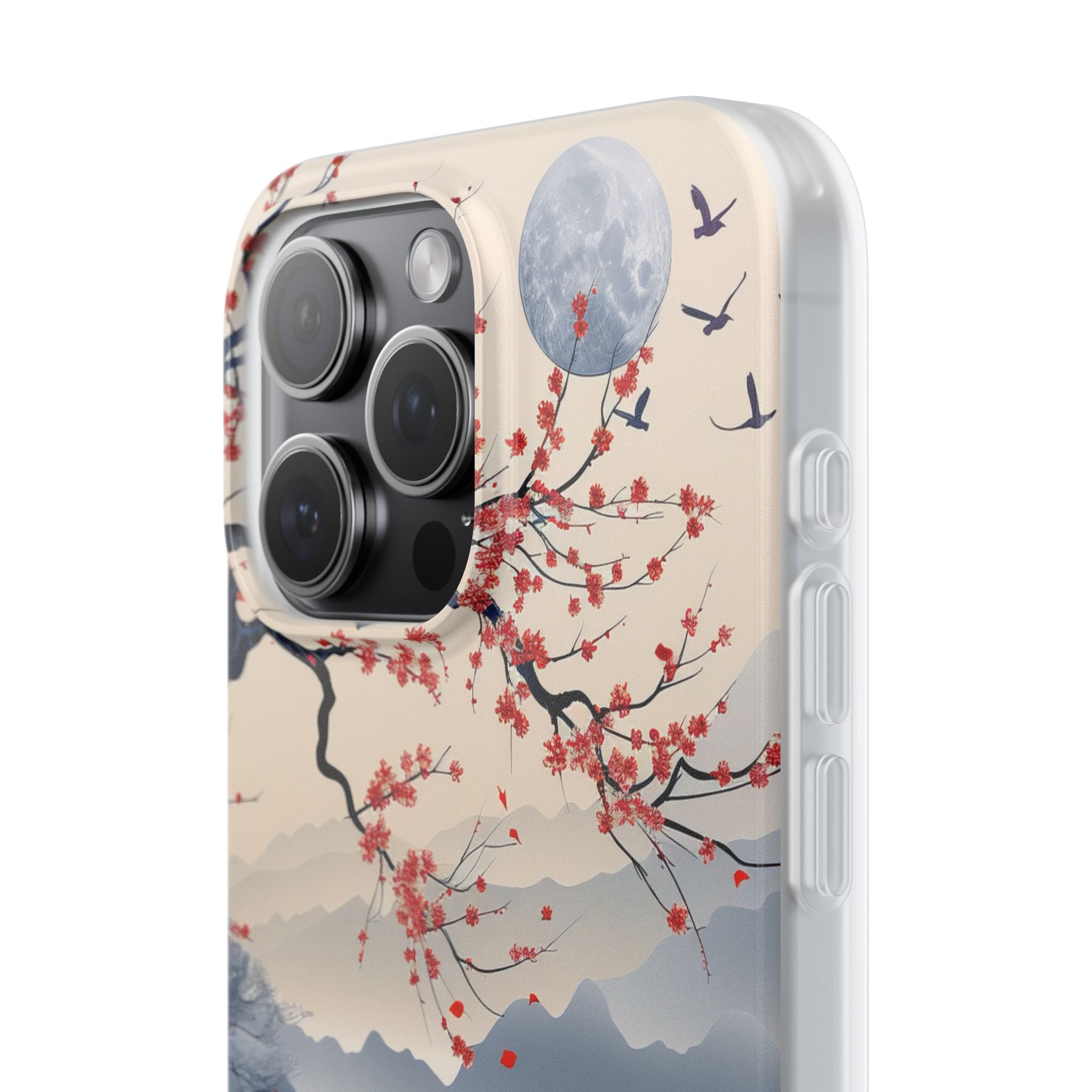 Blossom Moonbranch iPhone 15 Pro Max Case - Soft