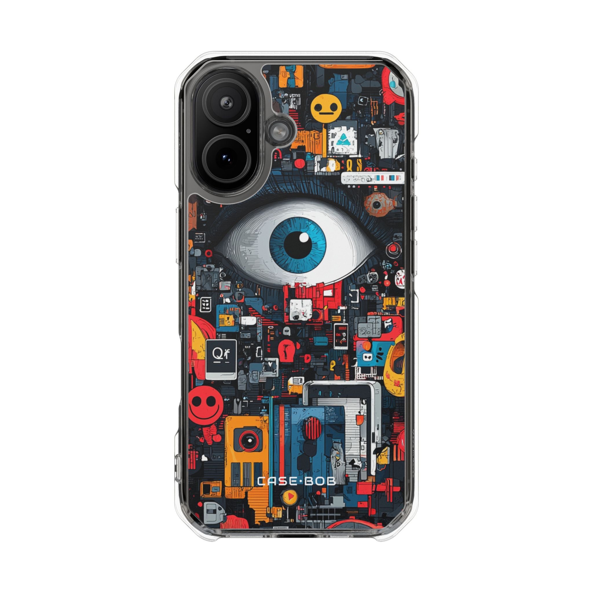 Blue Eye Mosaic iPhone 17 Case - Impact