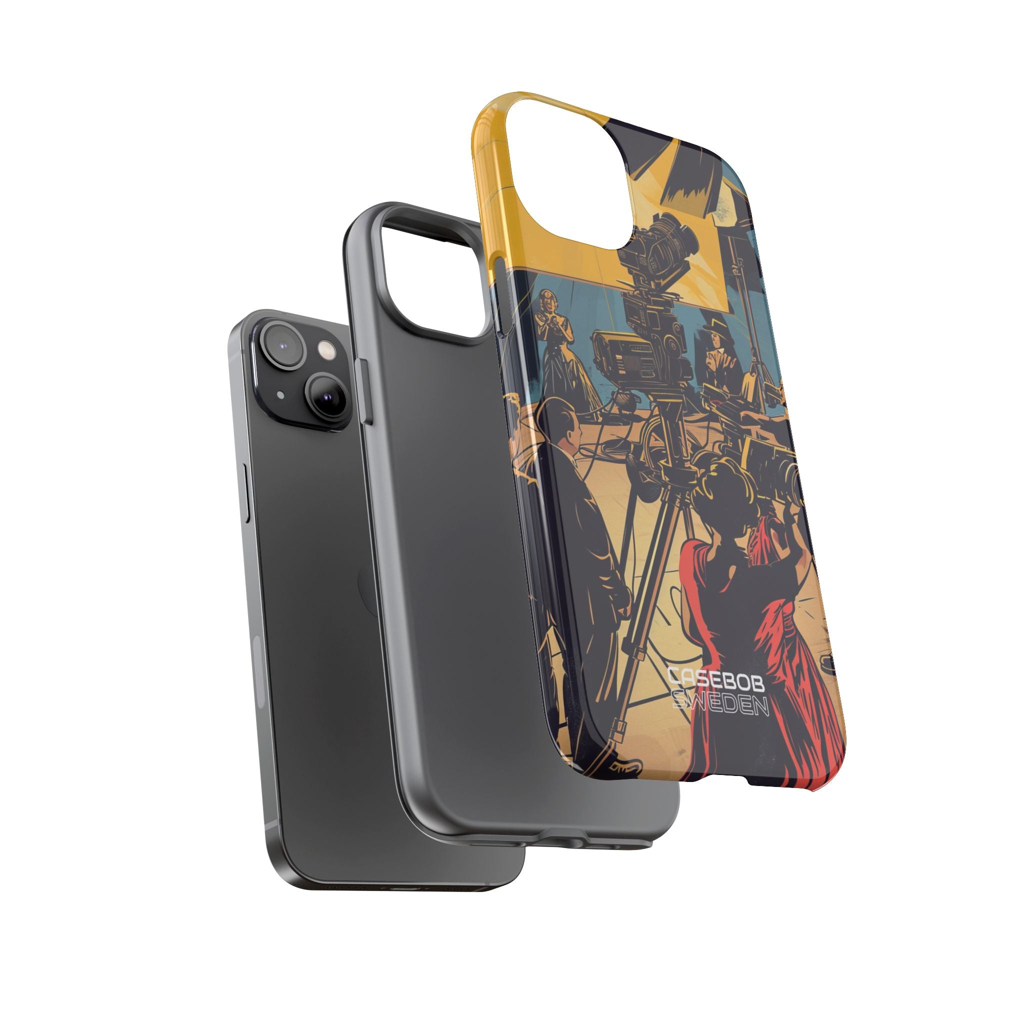 Set cinematografico vintage iPhone 14 - Tough