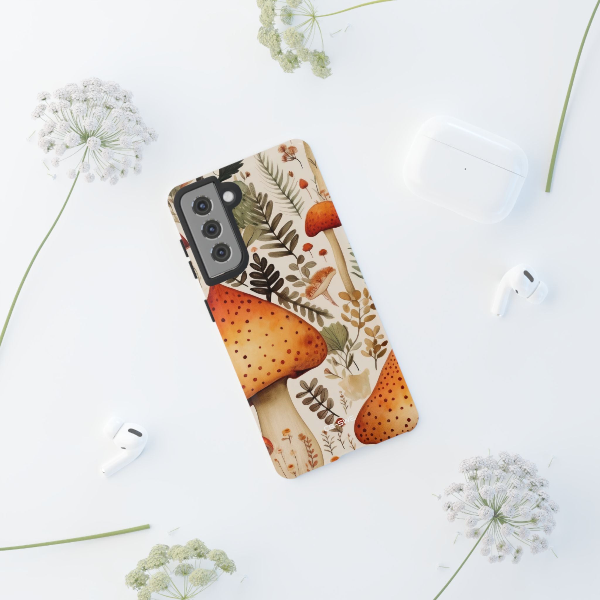 Mushrooms Sprout Cheerfully - Samsung Case
