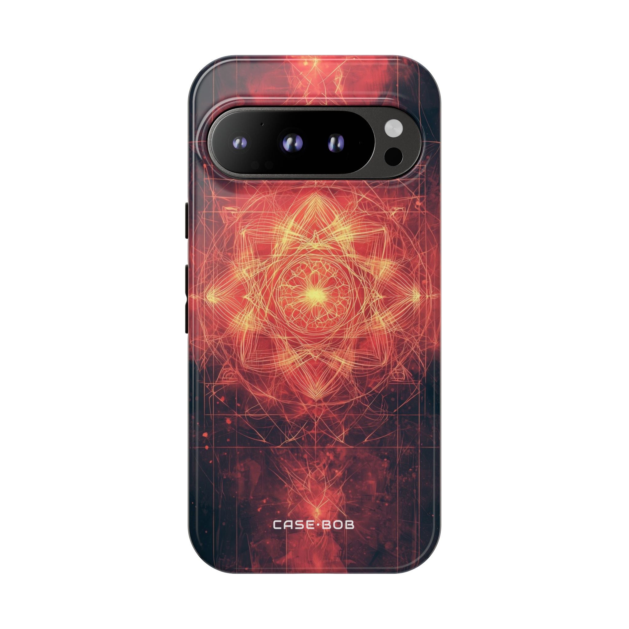 Radiant Mandala Google Pixel 9 Pro Case - Tough