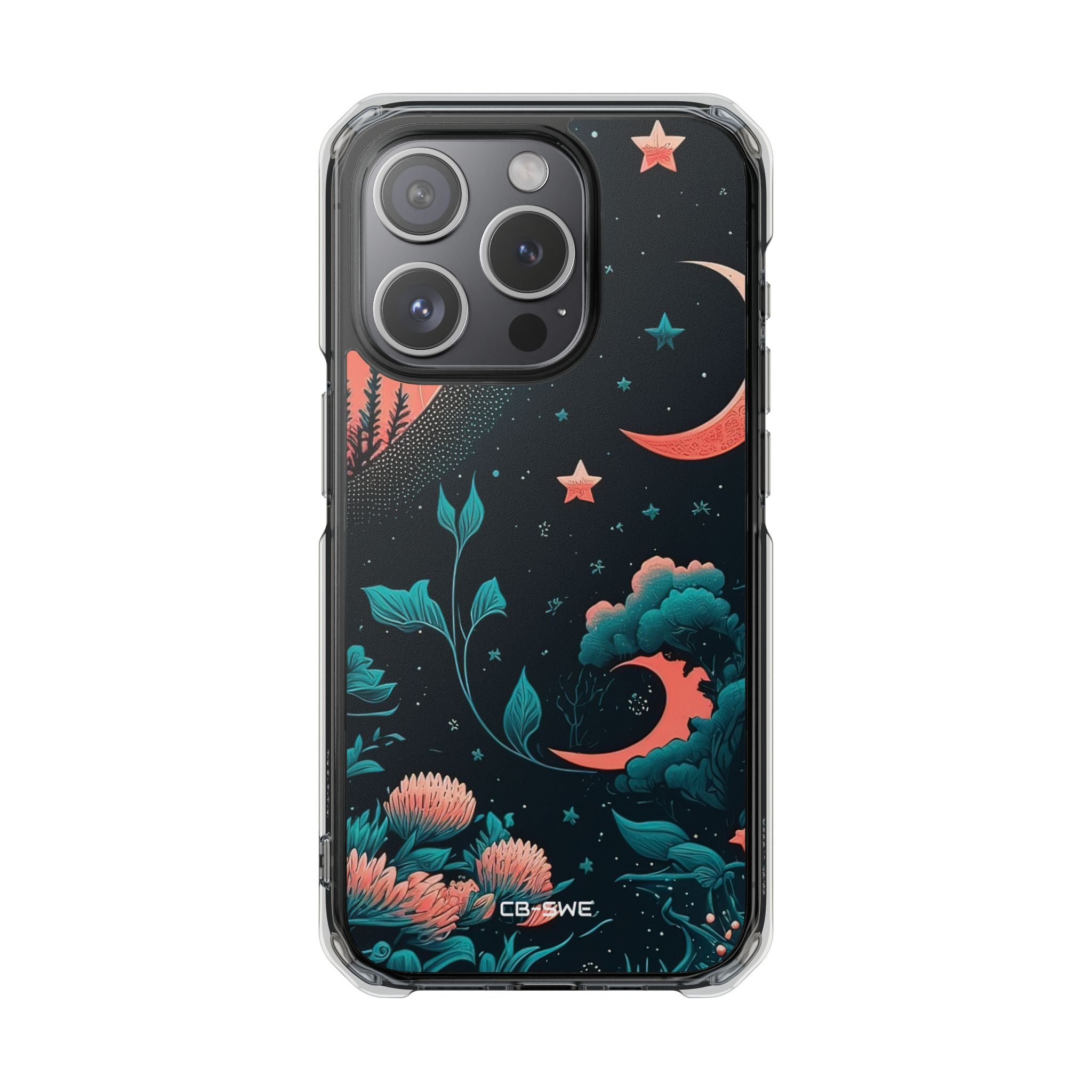 Cosmic Floral Dreams iPhone Case - Impact