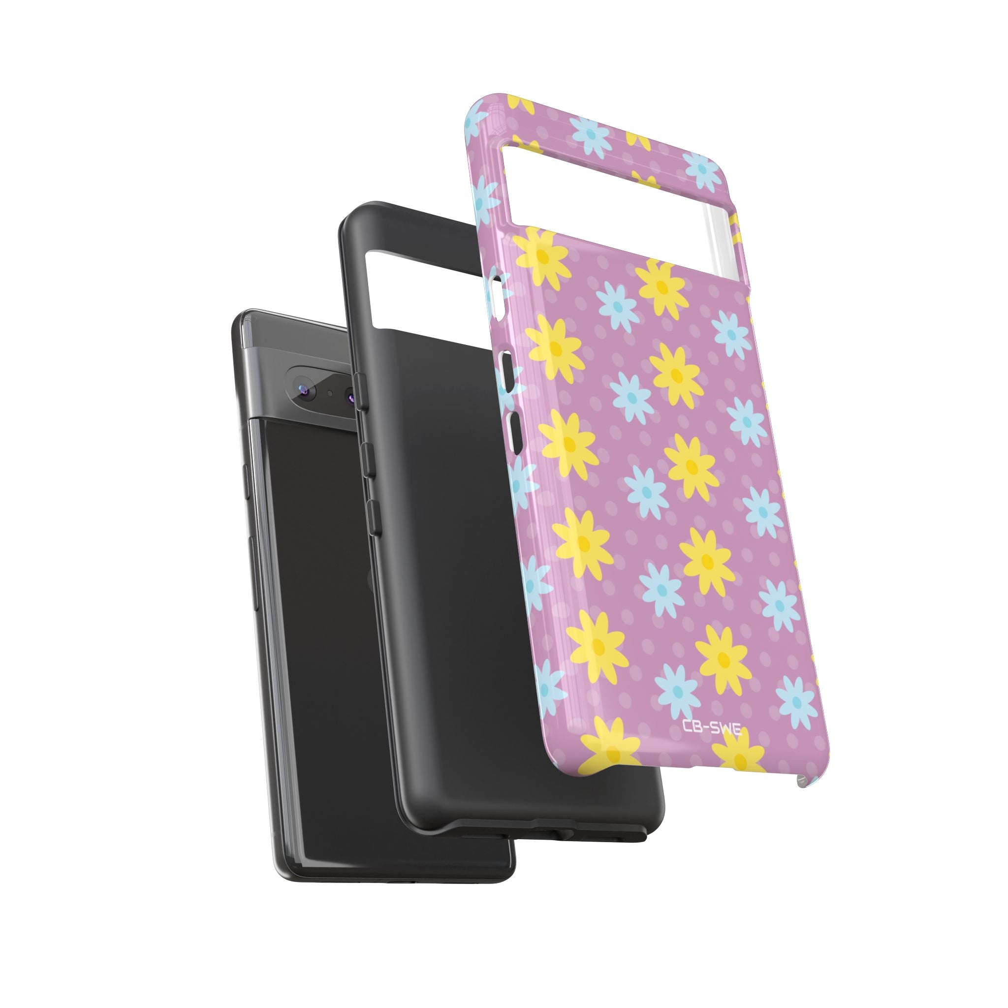 Flower Dots Dance - Google Pixel Case