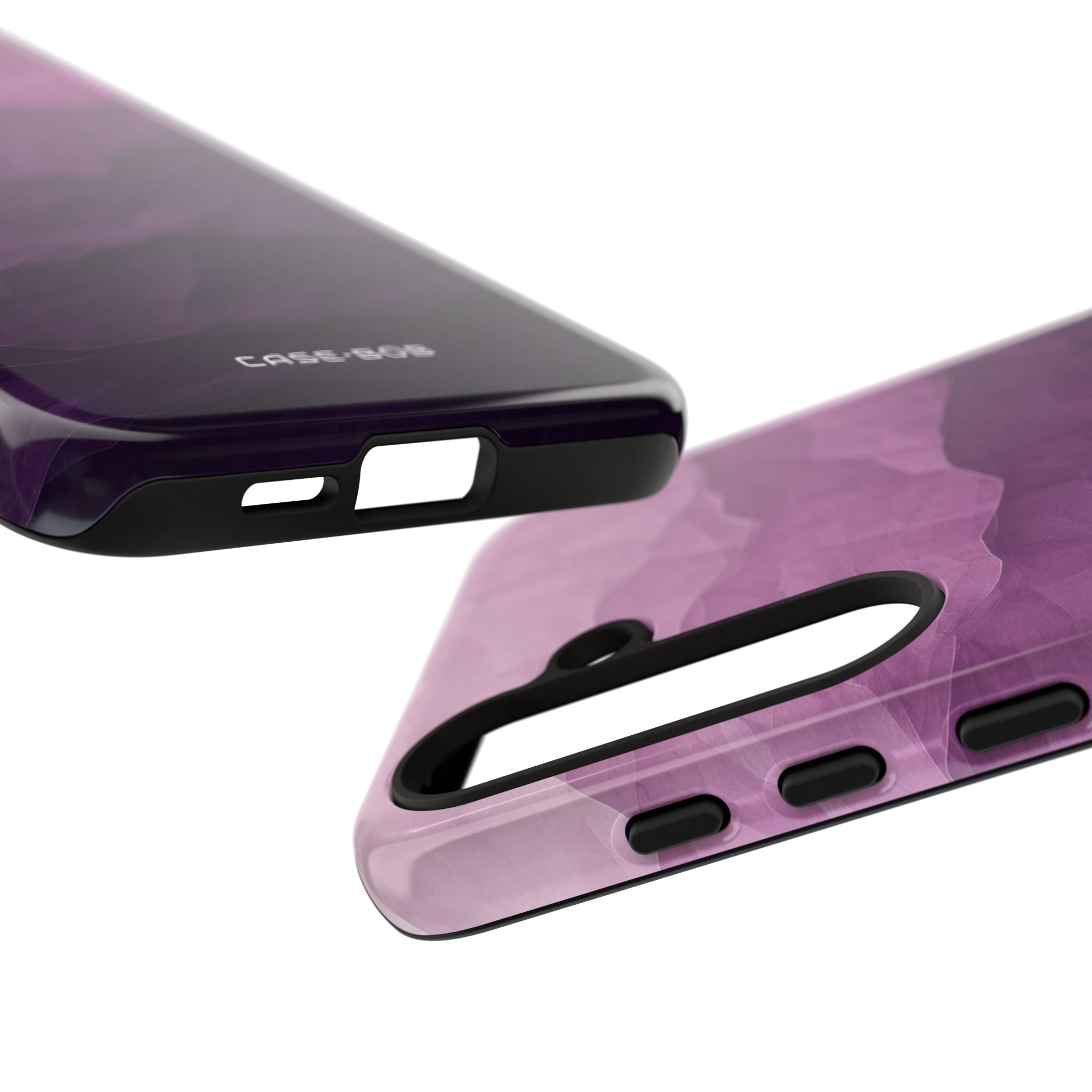 Purple Wave Layers Samsung S24 Plus Case - Tough