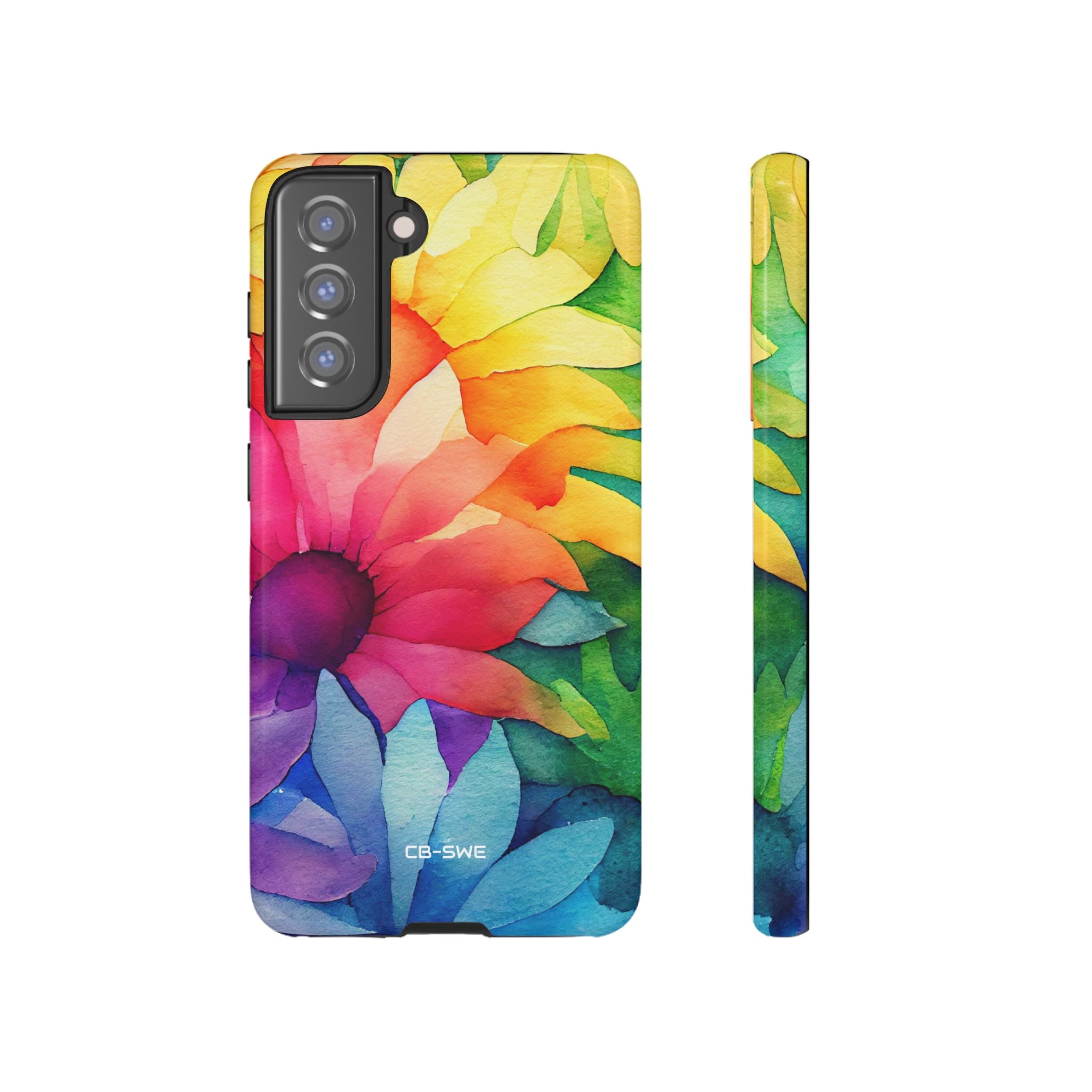Vibrant Floral Symphony - Samsung Case