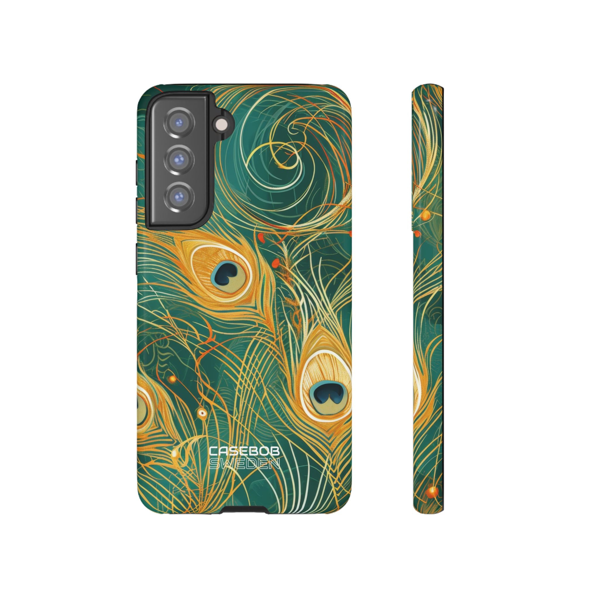 Levendige Pauwenwerveling Samsung S21 - Tough