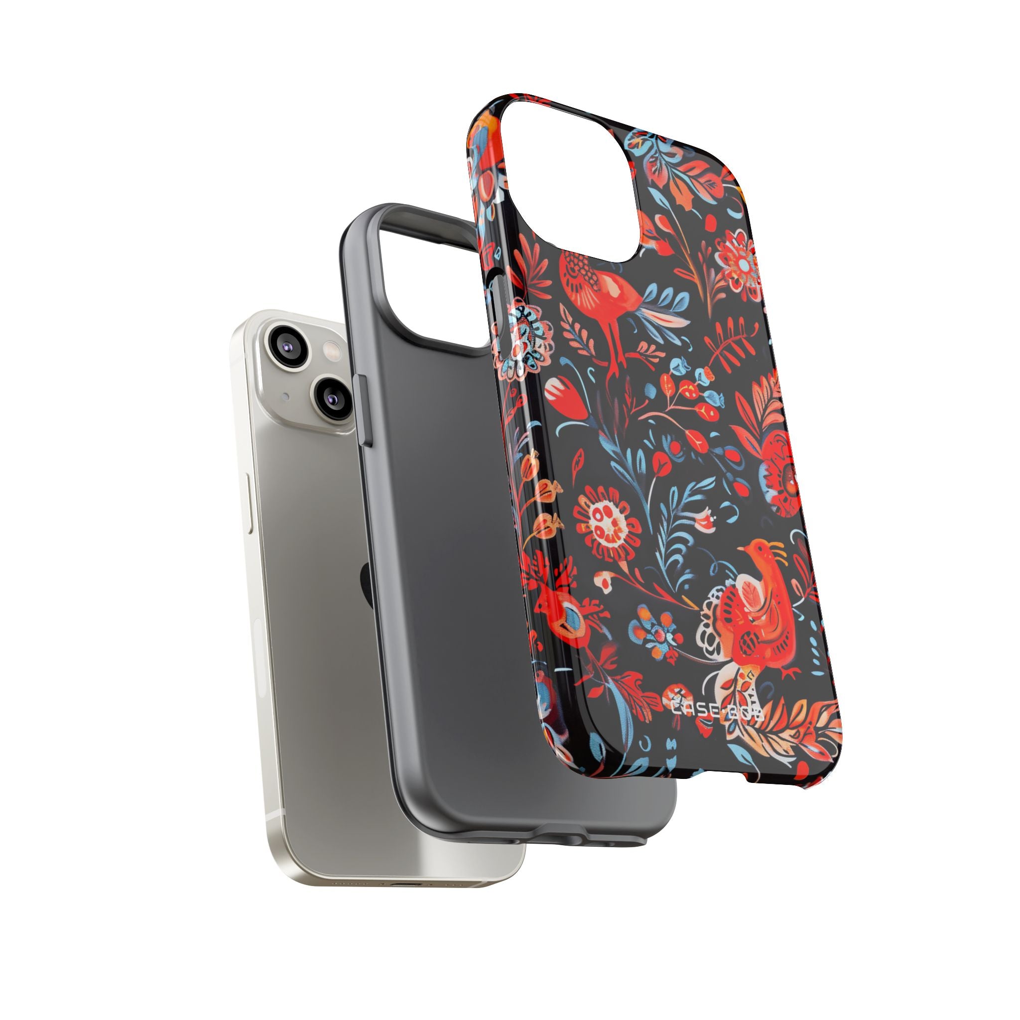 Vivid Birdscape iPhone 14 Case - Tough