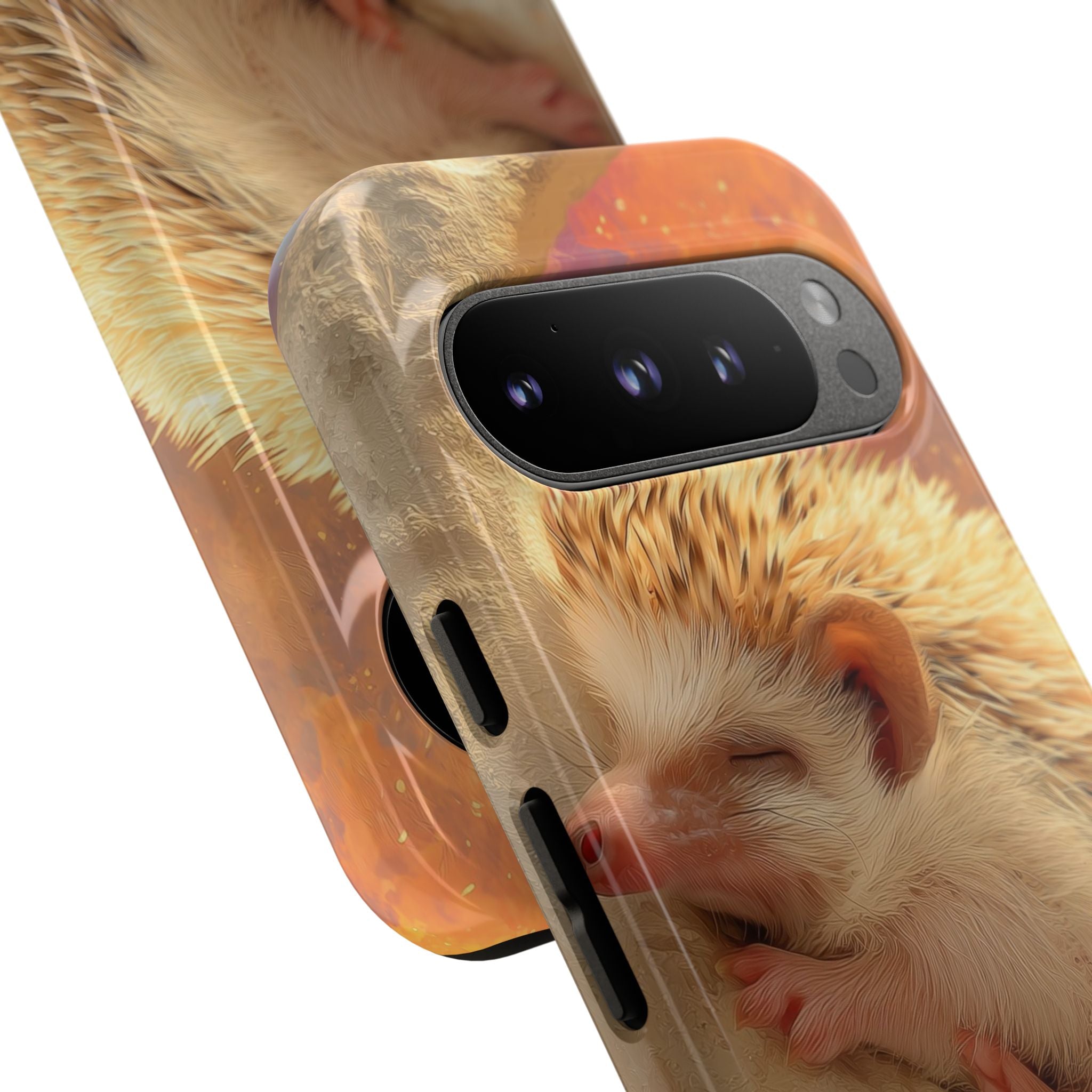 Hedgehog Rests Dreaming - Google Pixel Case