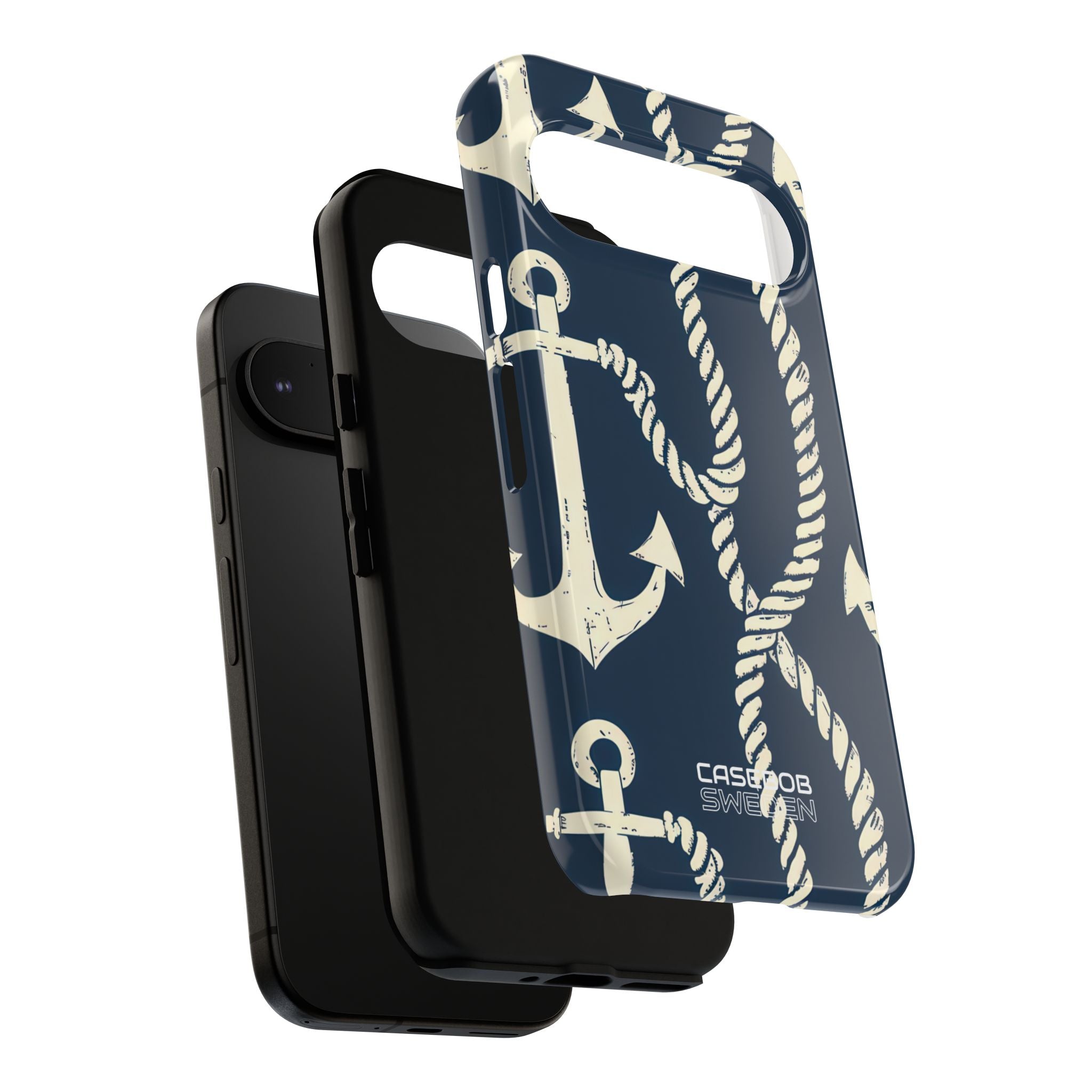 Nautical Anchors Rope Google Pixel 9 - Tough