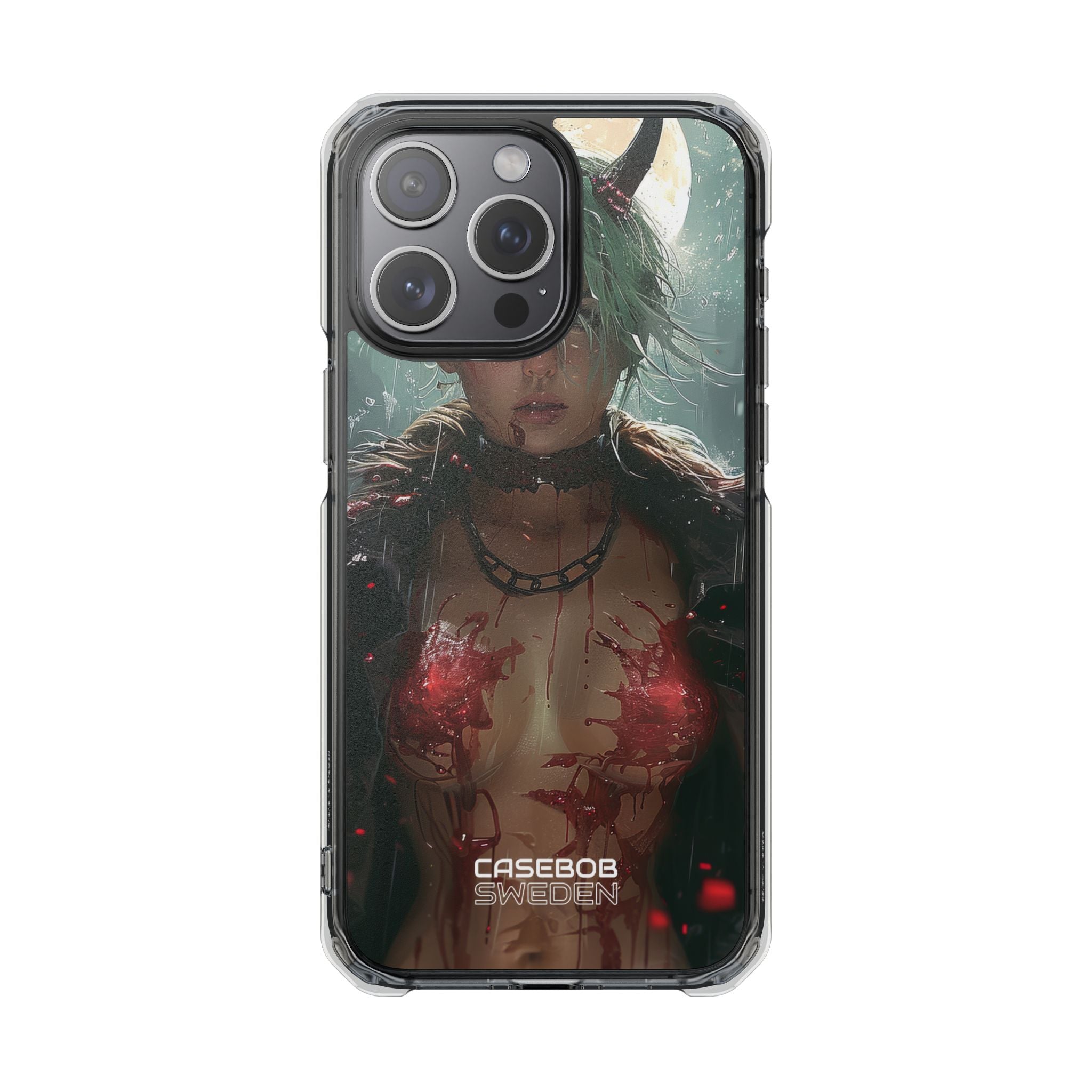 Moonlit Horned Beauty iPhone 15 - Impact Clear+