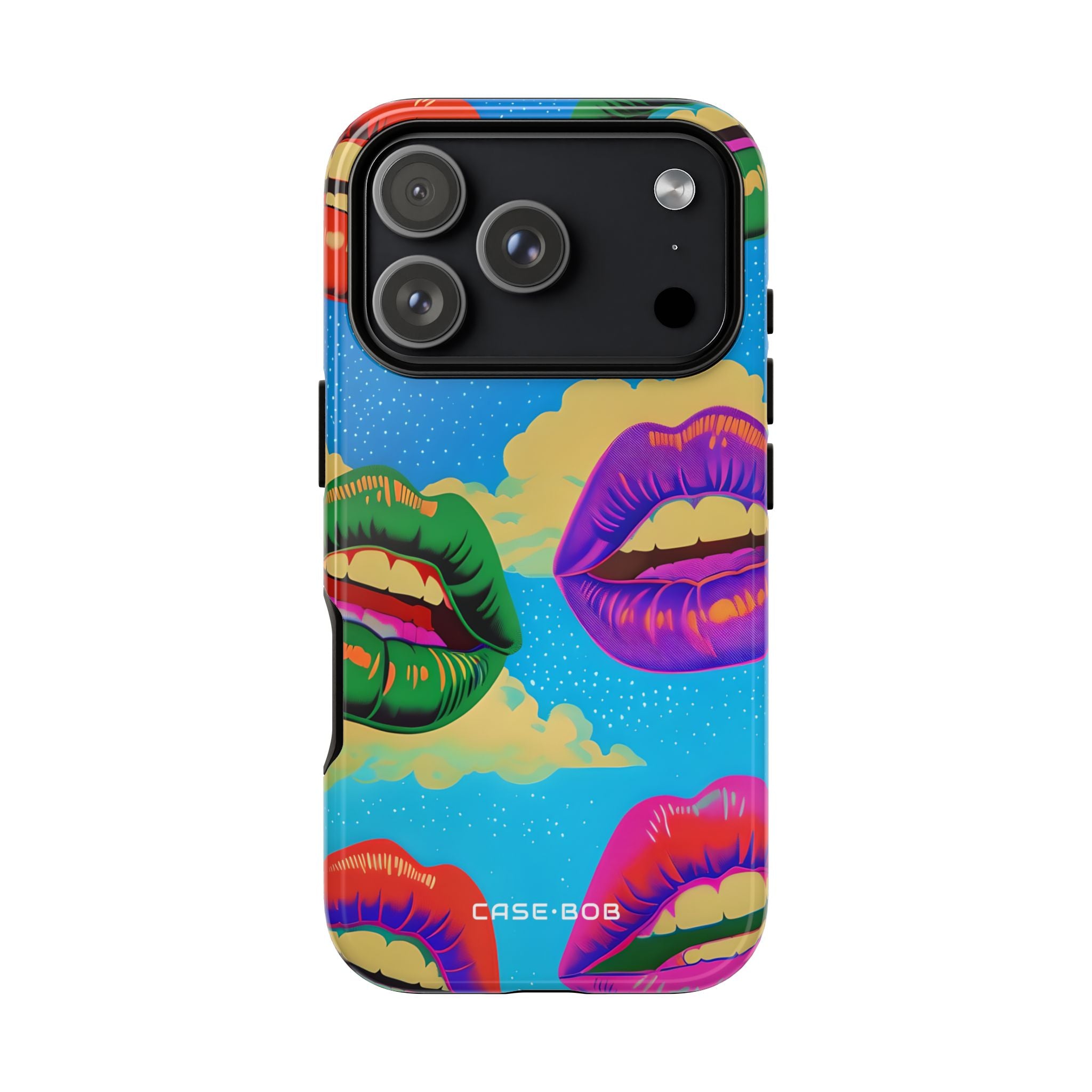 Colorful Lipscape iPhone 17 Pro Case - Tough