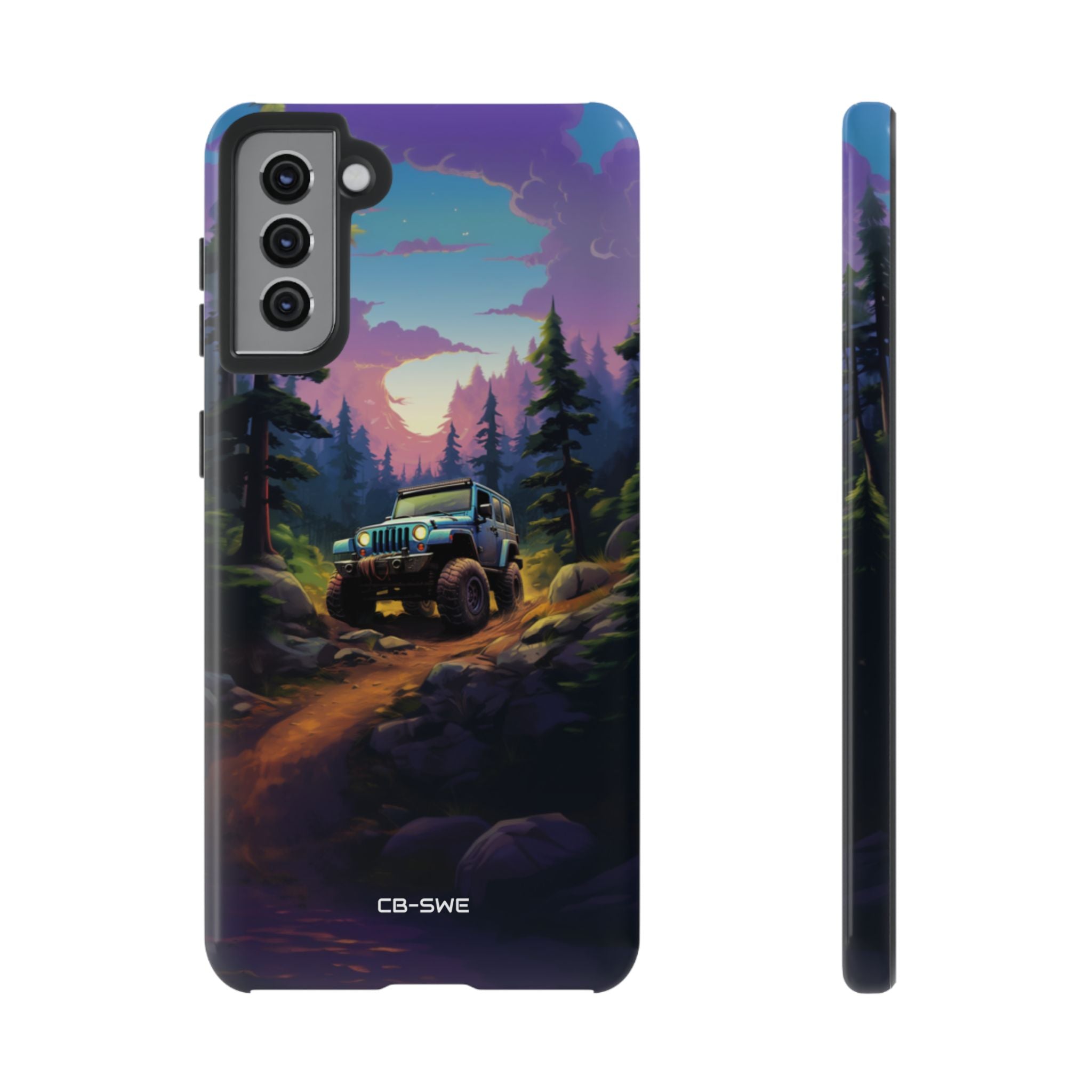 Sunset Forest Drive - Samsung Case