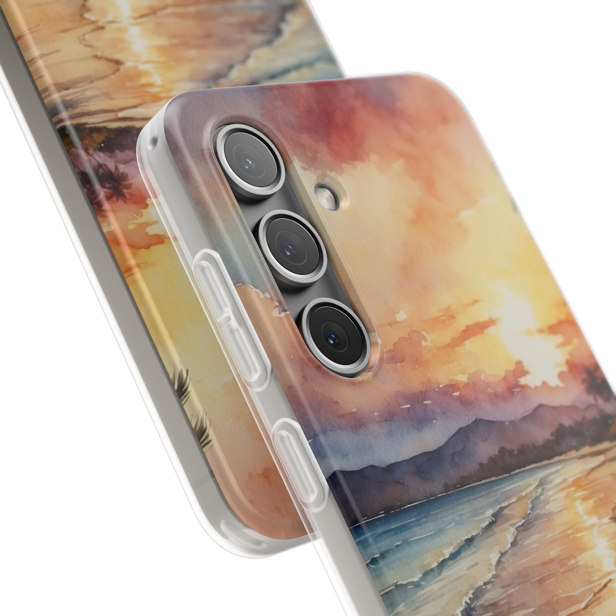 Sunset Reflection Samsung S24 Case - Soft